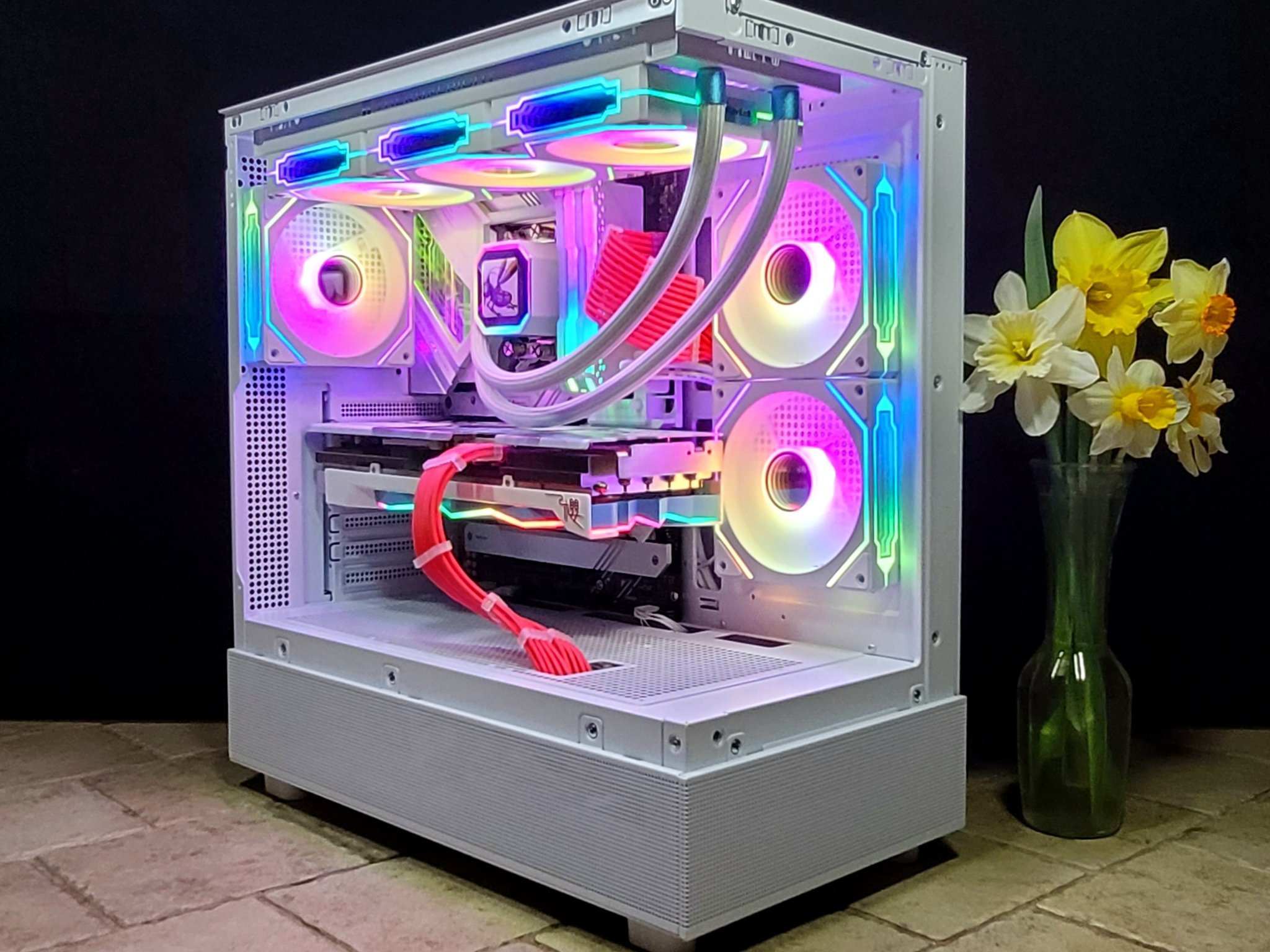 Sakura Ni! Core i7 13700F, Yeston Sakura RTX 3080, 32Gb, 2Tb Gen 4 NVMe, Strix Z690, WiFi/BT/Ether