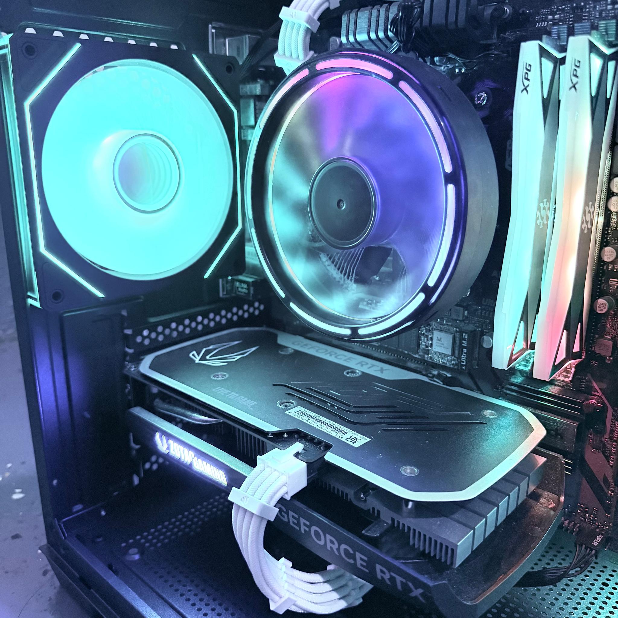 🌈"CyberNova"⚫️| 1080p Gaming | RTX 4060 | Ryzen 5 3600 | 16GB Ram | 512GB SSD | Free Shipping