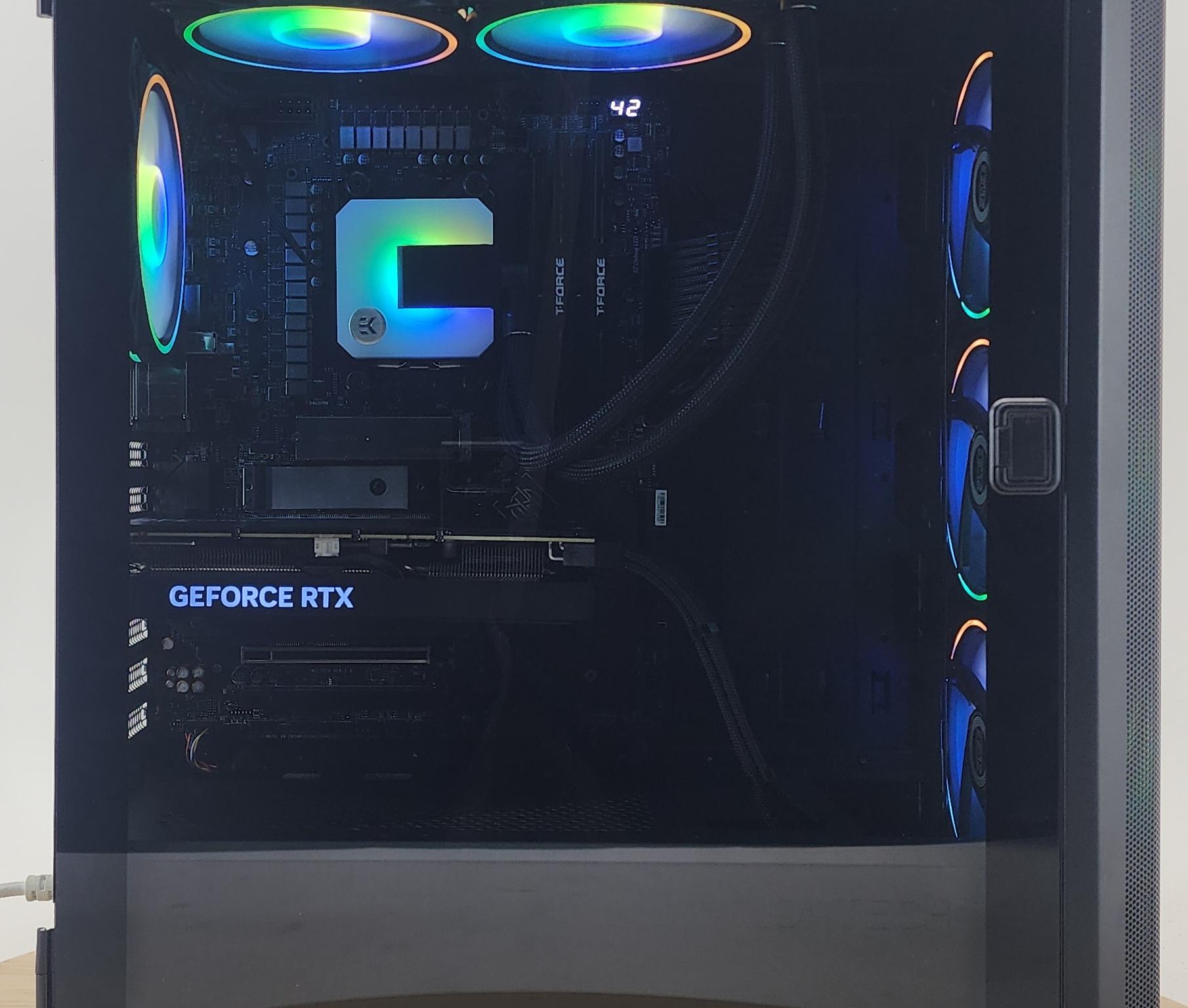 Gaming PC Ryzen 7 7700 16GB RAM 1TB SSD RTX 4060 Ti 8GB Windows 11 Computer