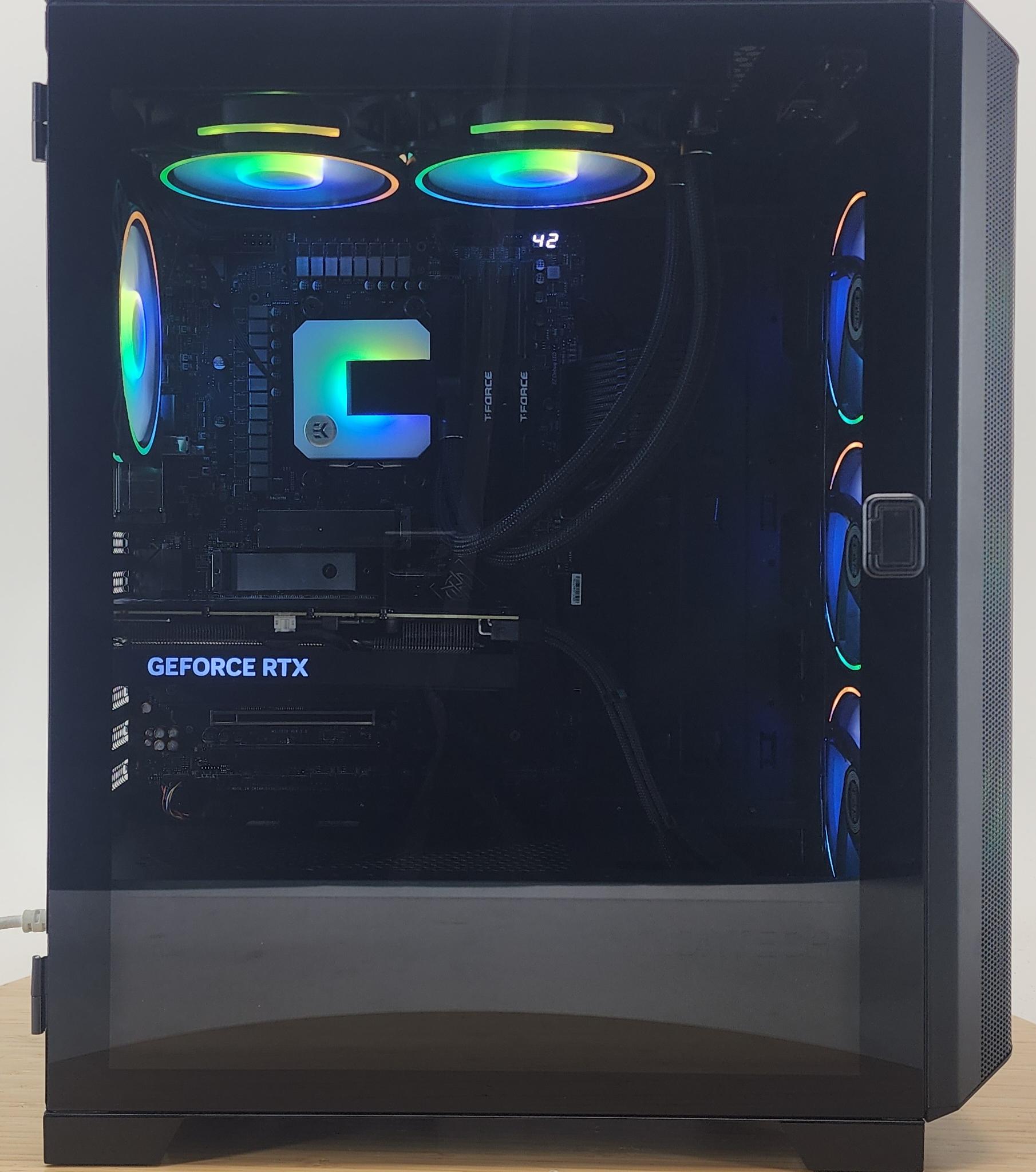 Gaming PC Ryzen 7 7700 16GB RAM 1TB SSD RTX 4060 Ti 8GB Windows 11 Computer
