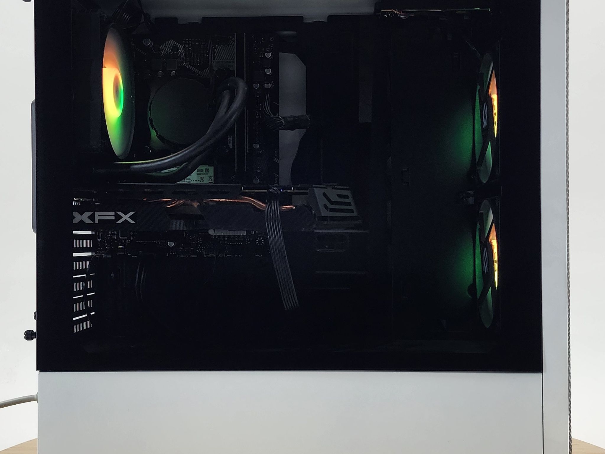 Gaming PC i7-10700 16GB RAM 500GB SSD RX 580 8GB Windows 11 Computer