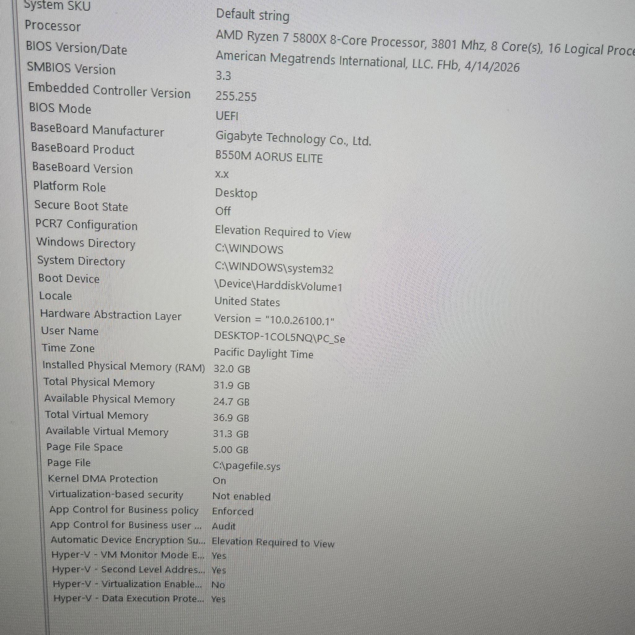 RX 6950xt - ryzen 7 5800x