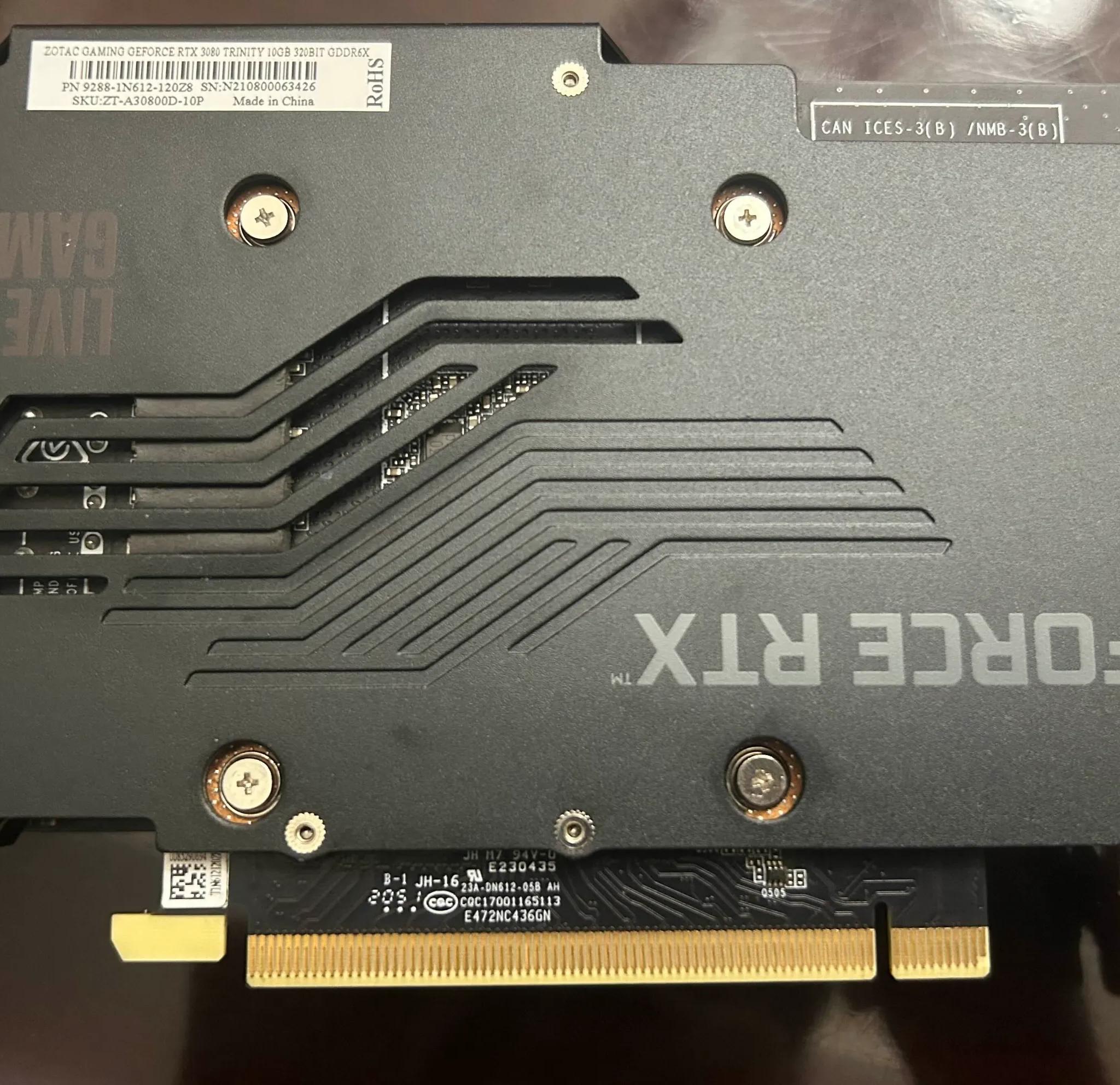 Zotac RTX 3080 Trinity 10GB