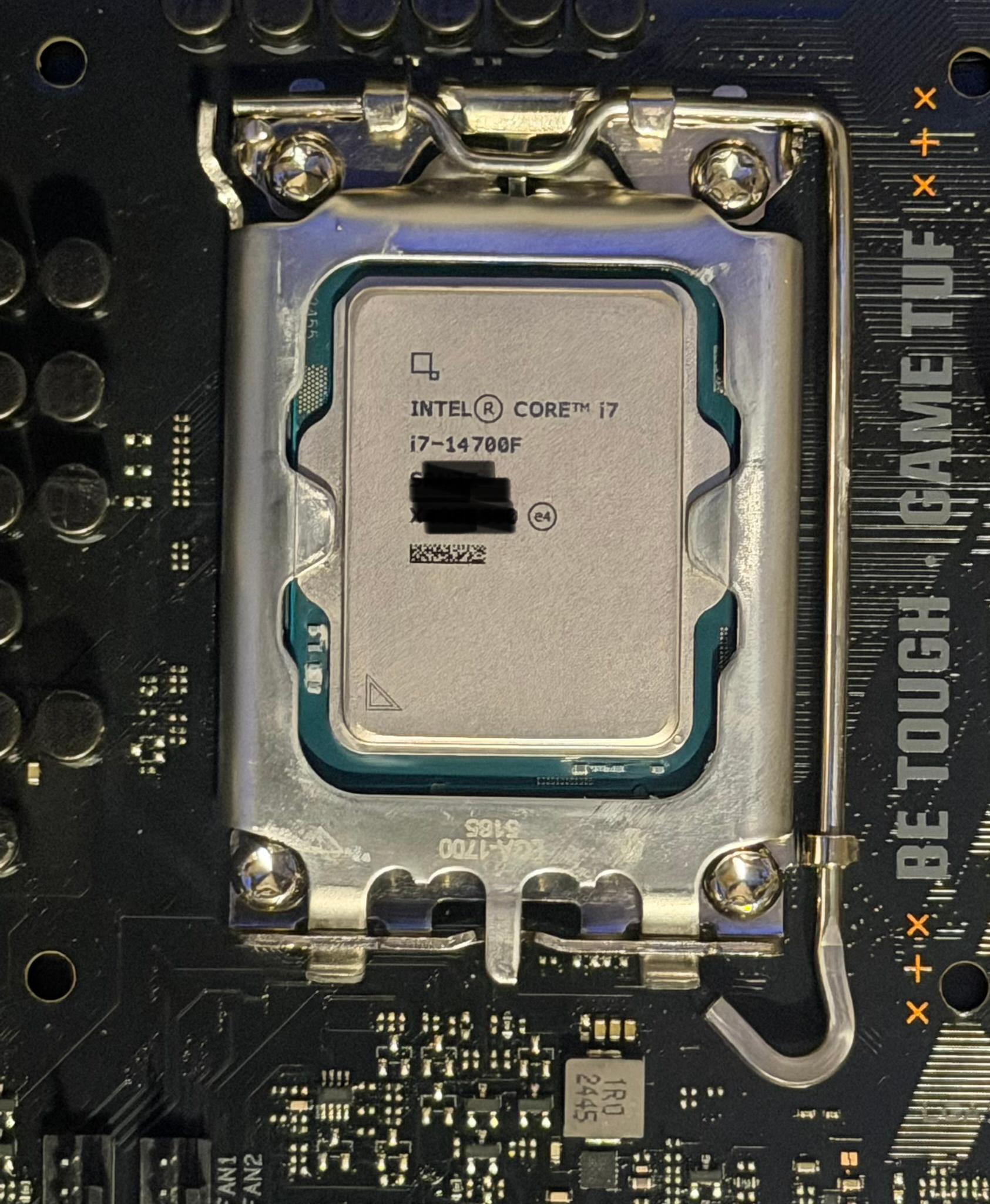ASUS TUF GAMING B760M-PLUS WIFI LGA1700 DDR5 MOTHERBOARD | I7 14700F CPU COMBO