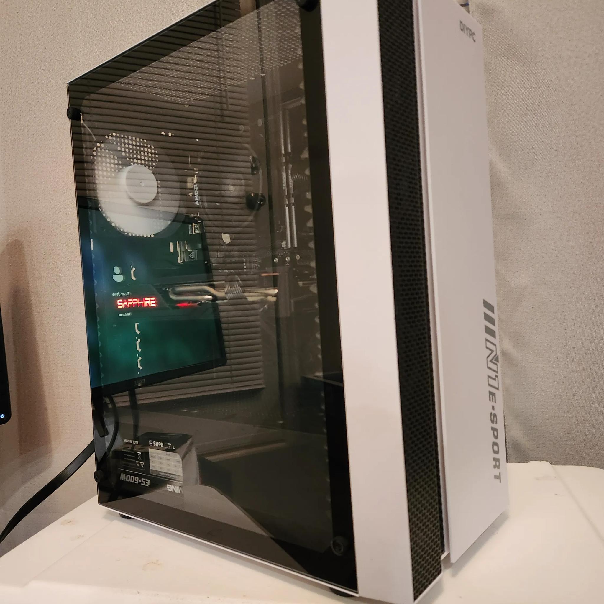Ryzen 5 1080P Gaming PC, 16GB 3200MHZ RAM, RX 5600 XT 6GB Graphics Card
