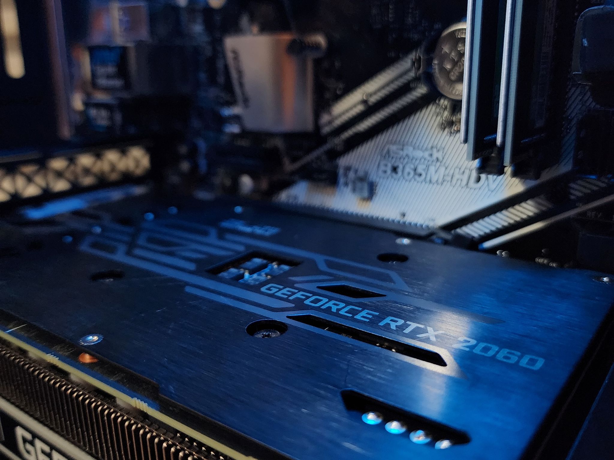 🖤💙🖤 Intel Core i5 8500 // EVGA GeForce RTX 2060 6GB // Silicon Power 16GB 3200MHz
