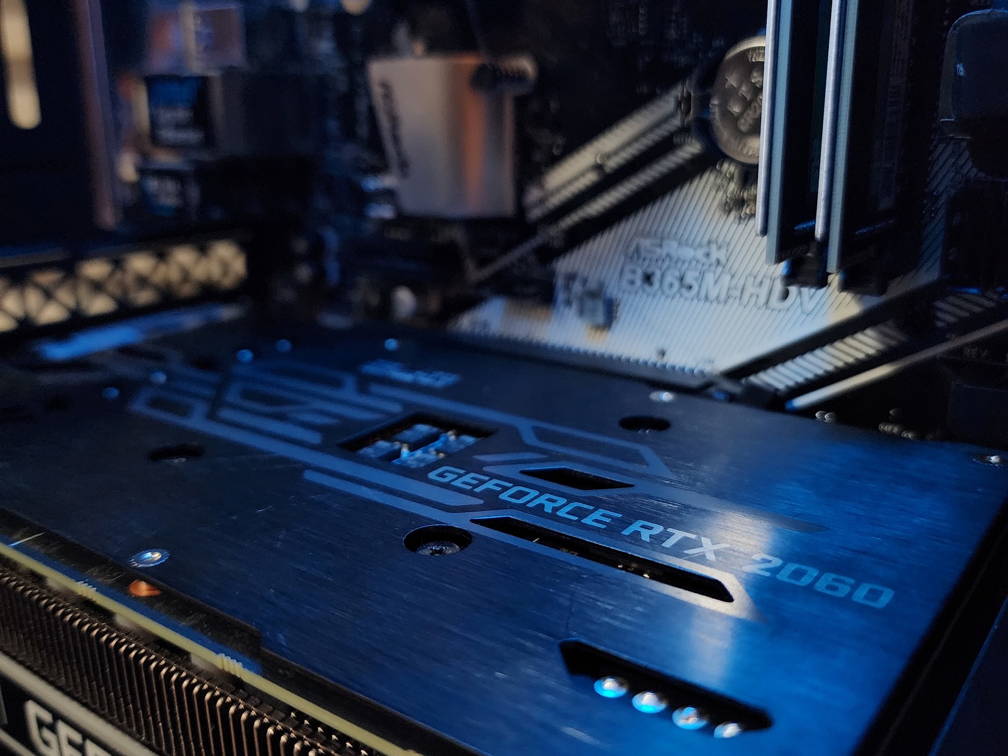 🖤💙🖤 Intel Core i5 8500 // EVGA GeForce RTX 2060 6GB // Silicon Power 16GB 3200MHz