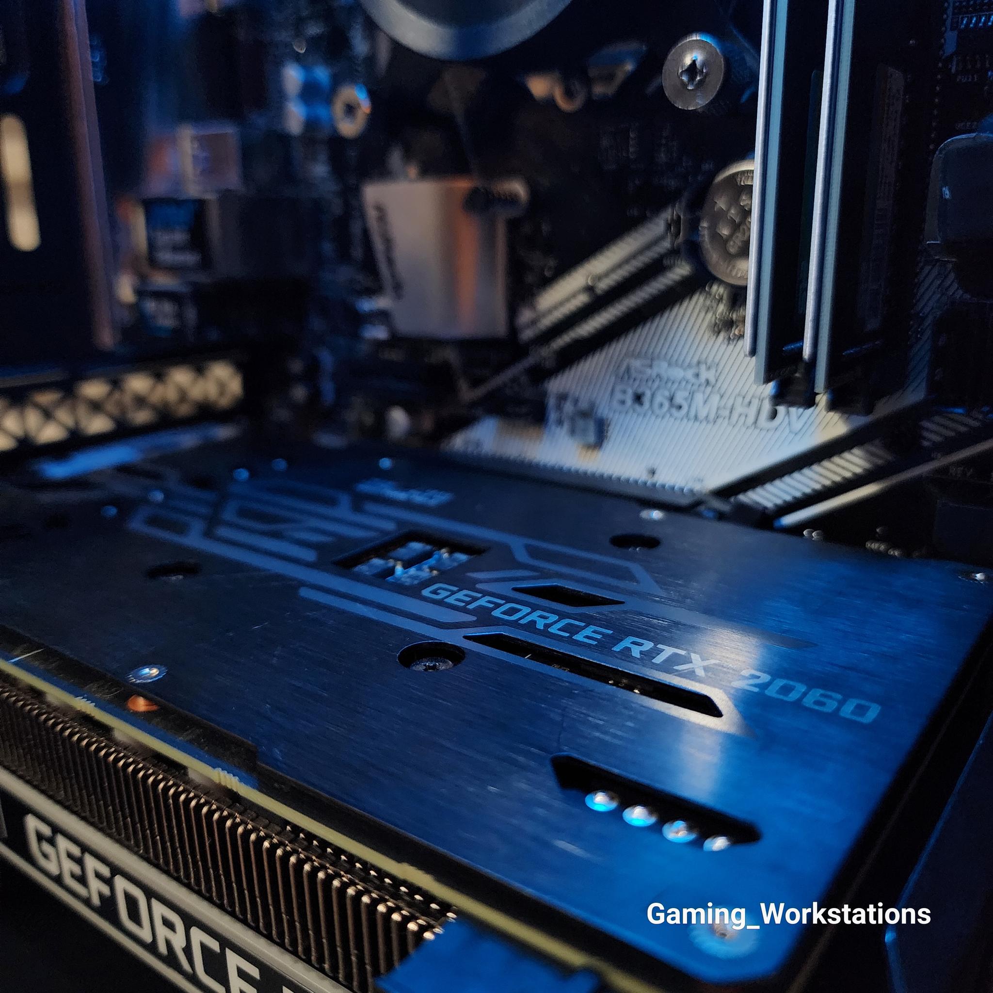 🖤💙🖤 Intel Core i5 8500 // EVGA GeForce RTX 2060 6GB // Silicon Power 16GB 3200MHz