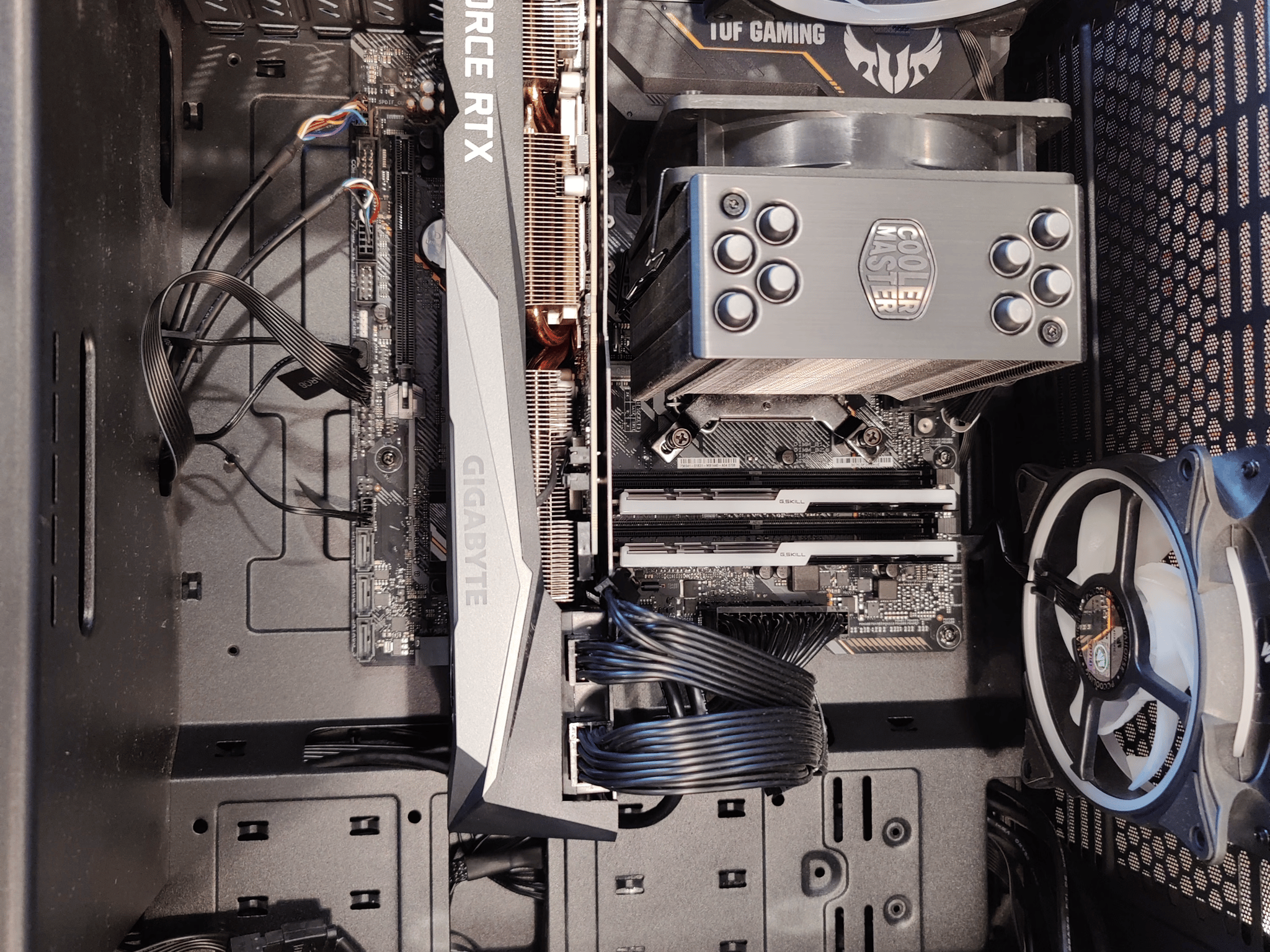 Custom gaming PC, RTX 3070, i7-10700