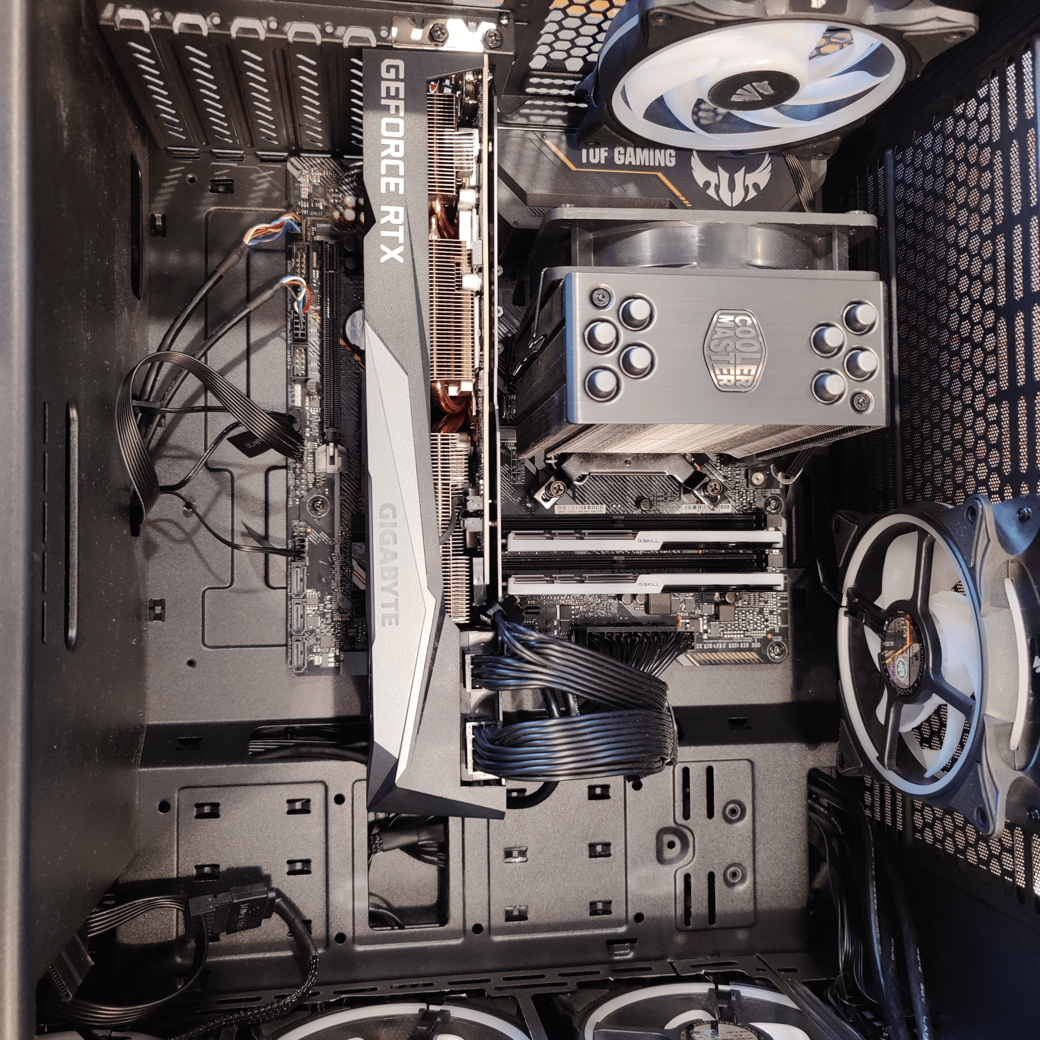 Custom gaming PC, RTX 3070, i7-10700