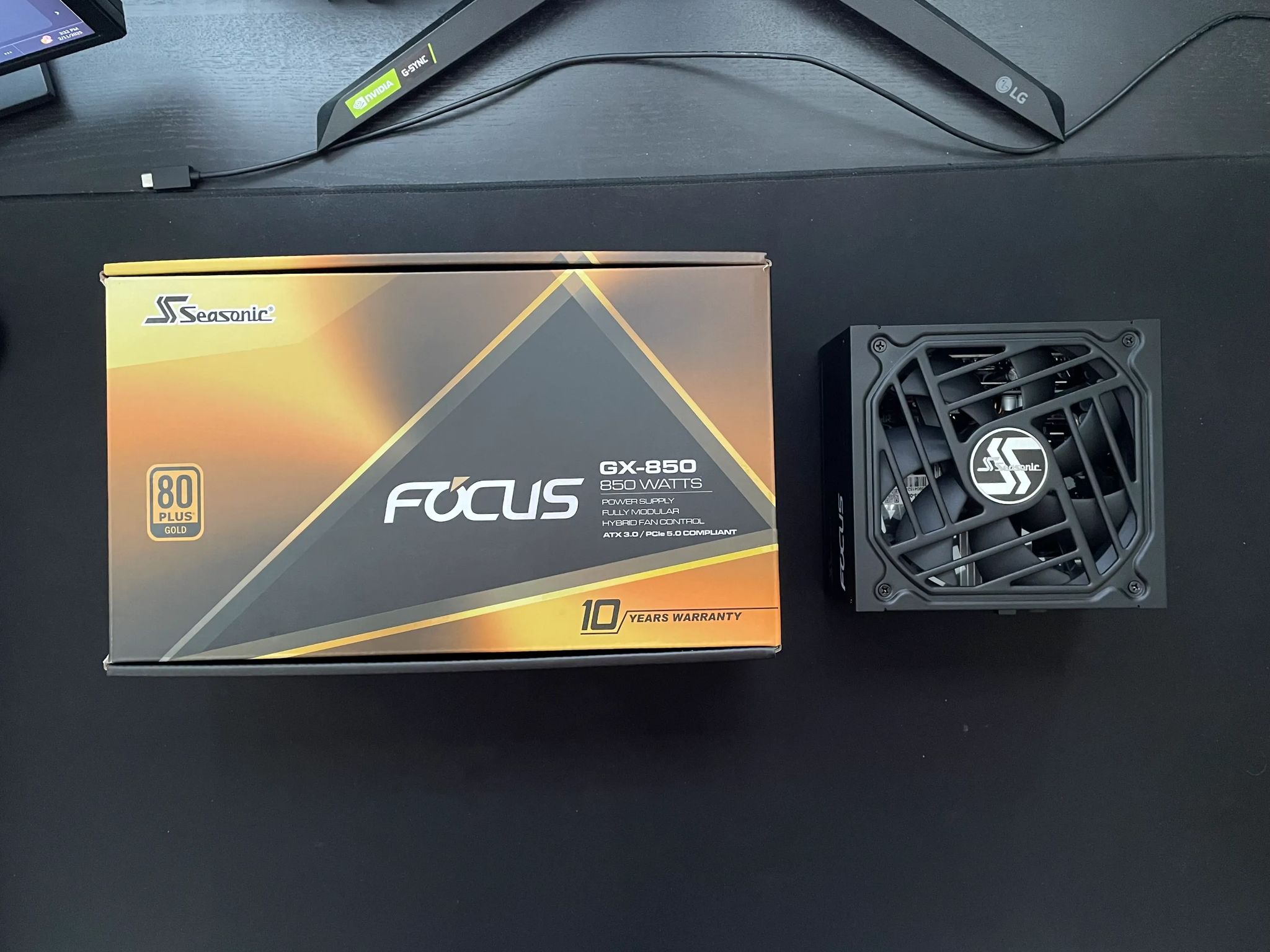 SeaSonic Focus V3 GX-850 ATX 3.0 & PCIE 5.0 Fully Modular Power Supply 80+ Gold