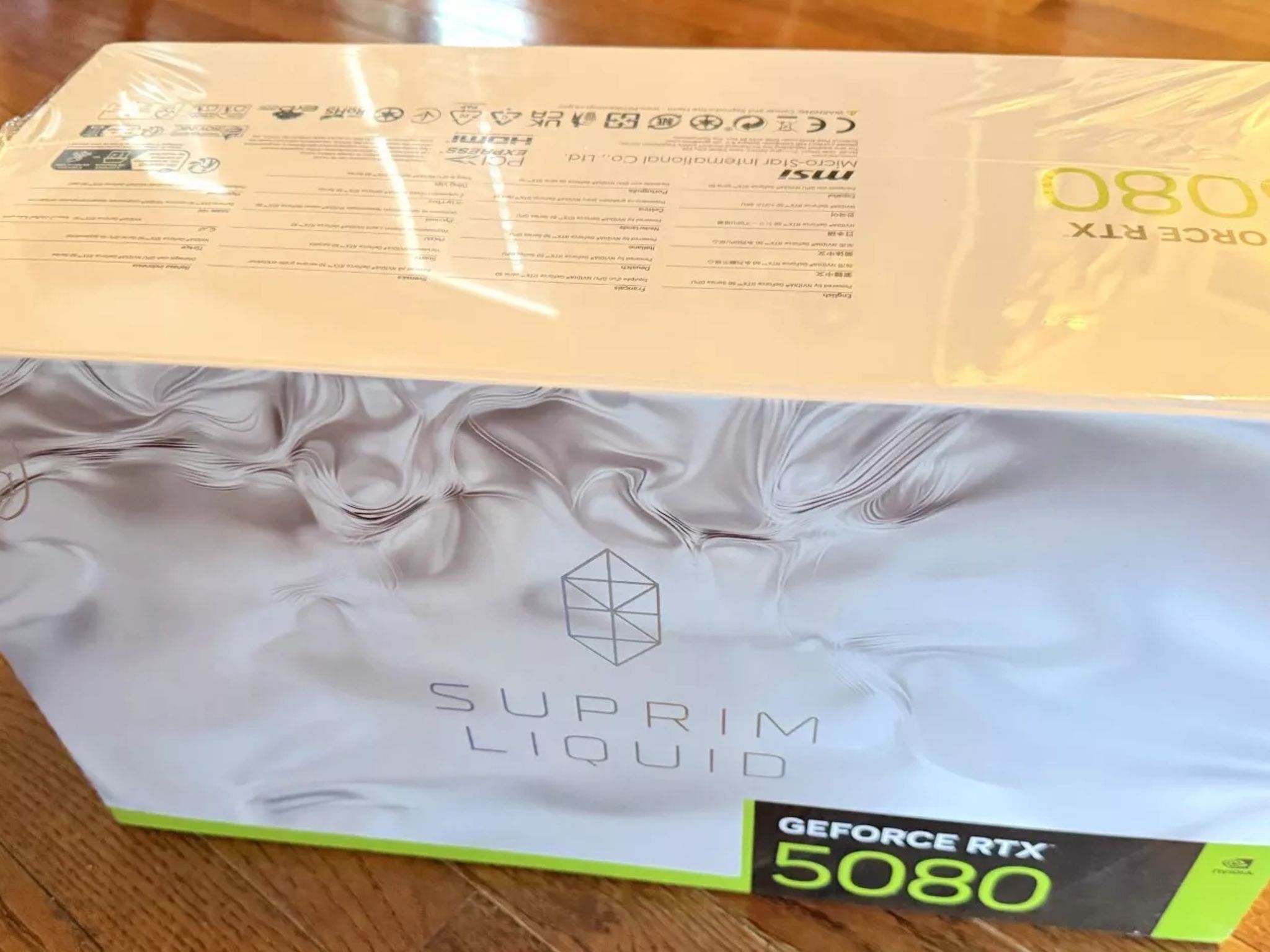 RTX 5080 Suprim Liquid + 1000 Watt MSI MPG Power Supply!!