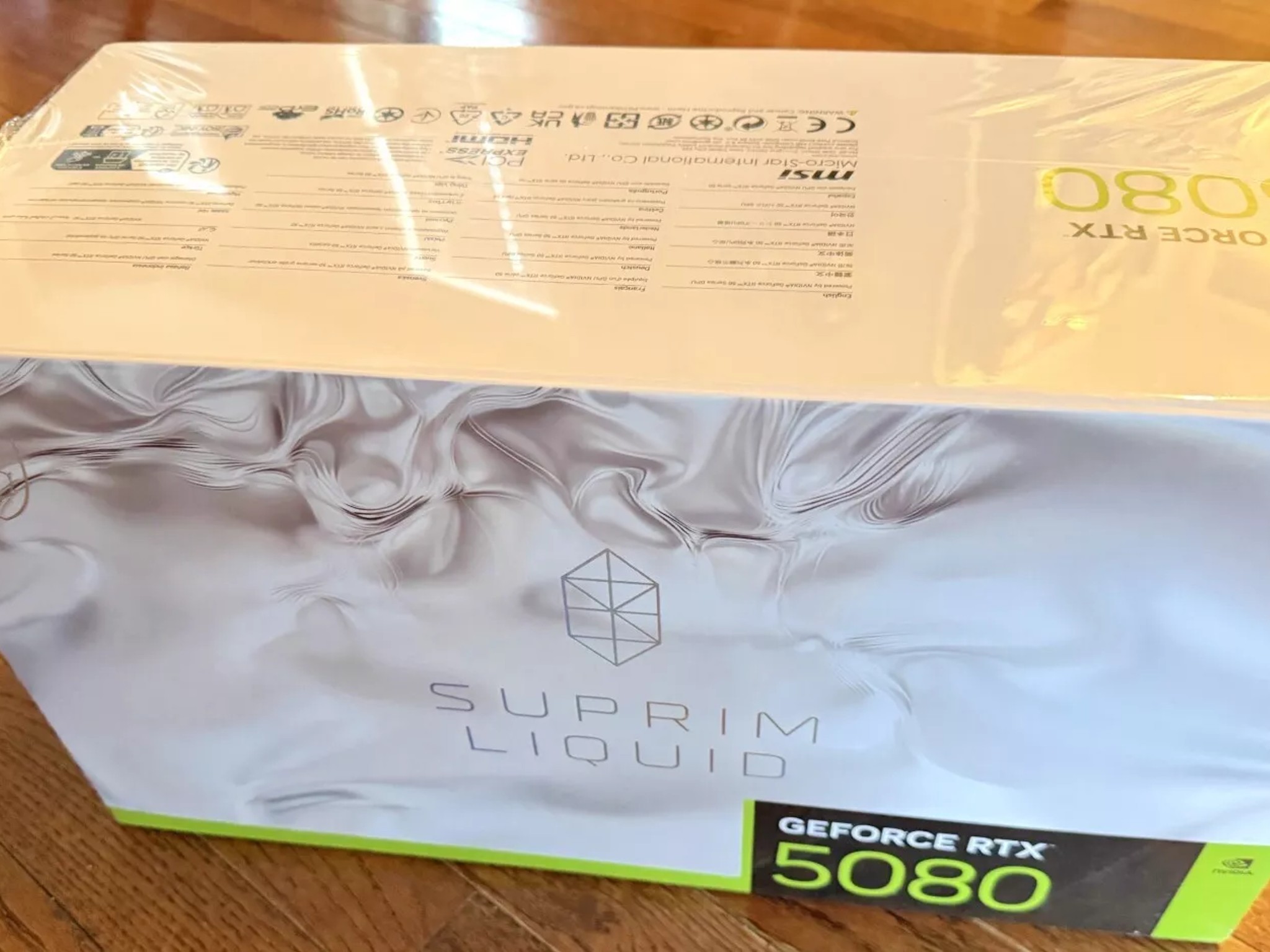 RTX 5080 Suprim Liquid + 1000 Watt MSI MPG Power Supply!!