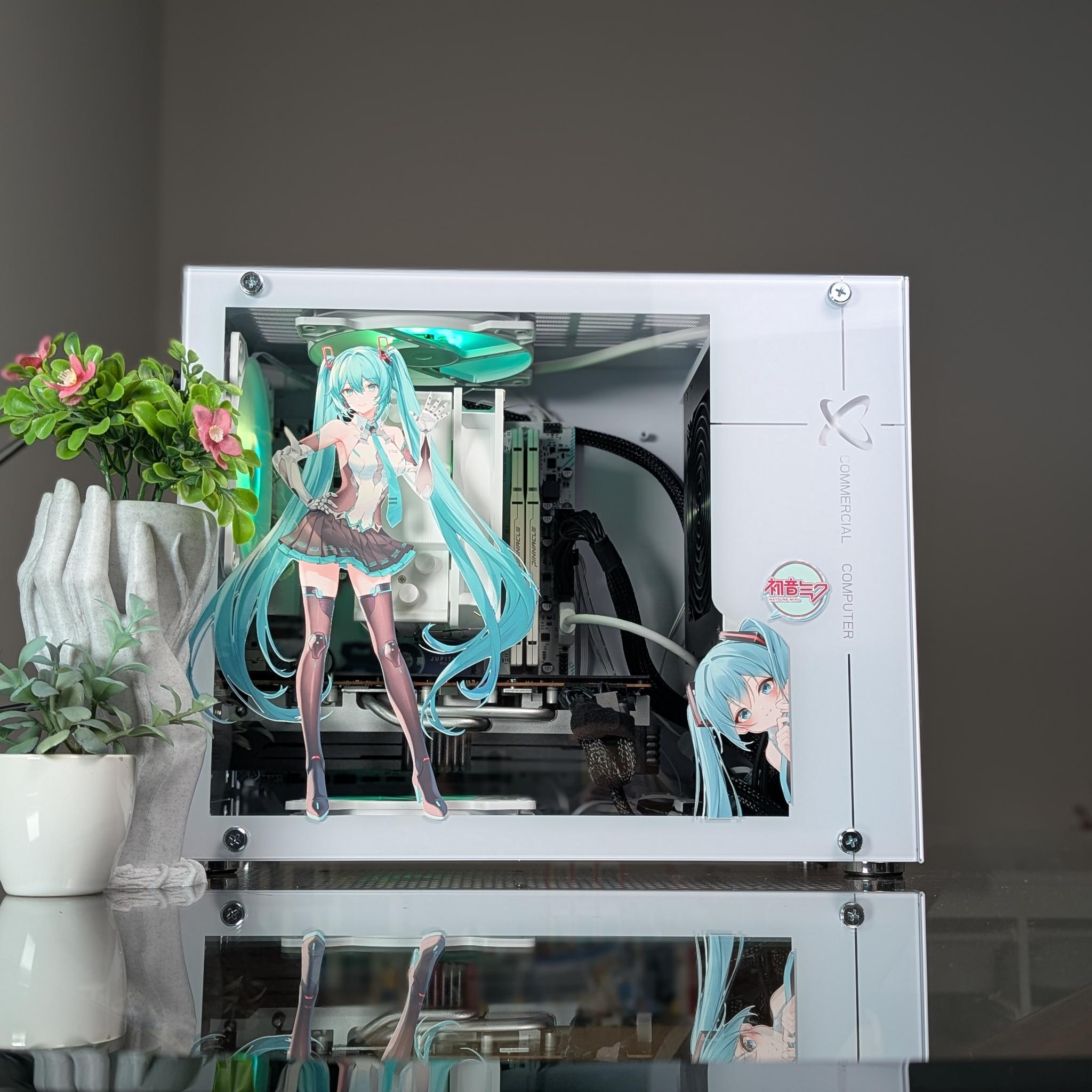 The Hatsune Miku 1080p High Settings Portable Gaming PC | Ryzen 5 | RX 5700XT