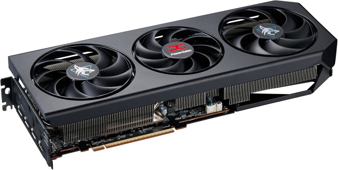 PowerColor Hellhound Radeon RX 9070 XT 16GB GDDR6 Video Graphics Card