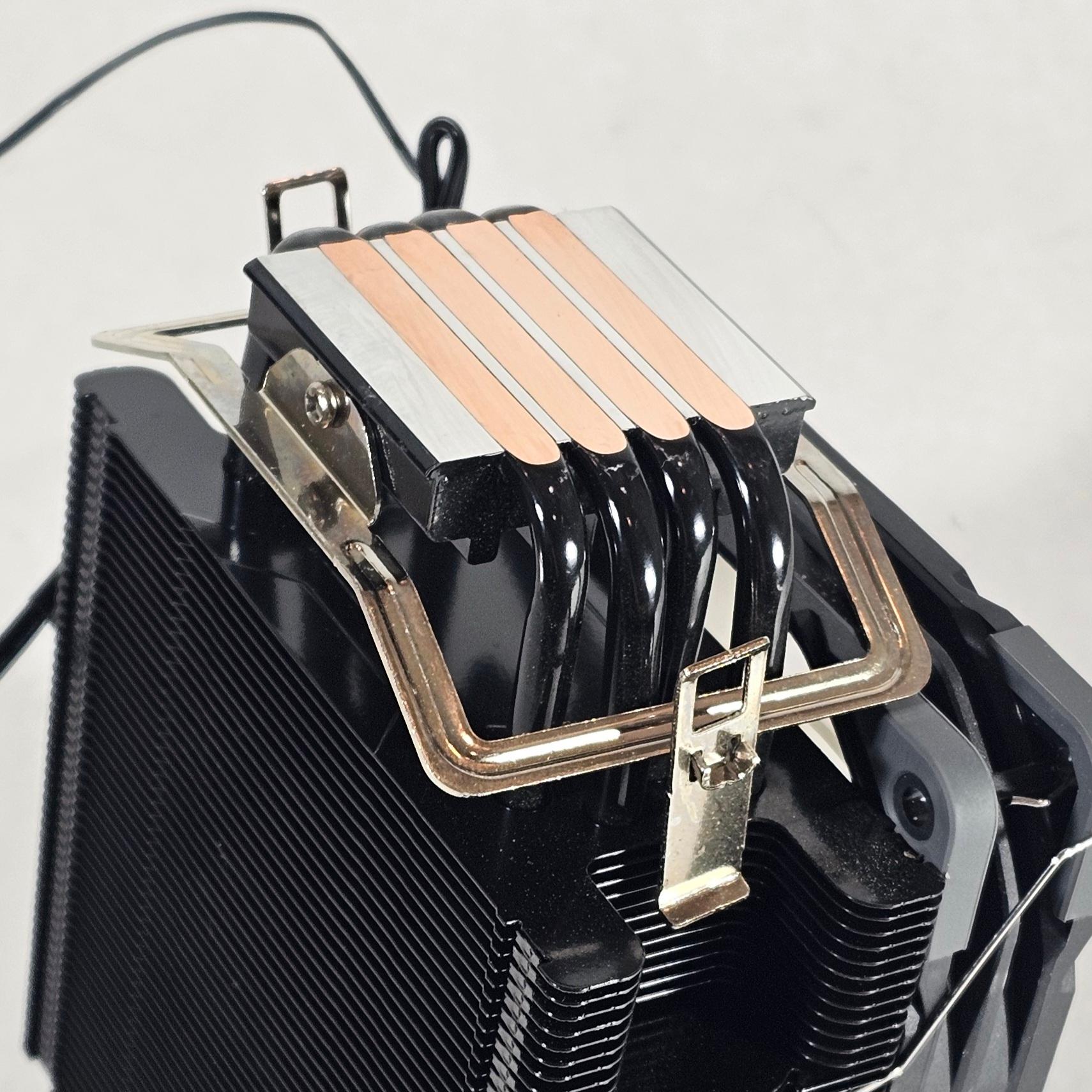 Black Thermaltake CPU Cooler with RGB Fan - Ready to Ship