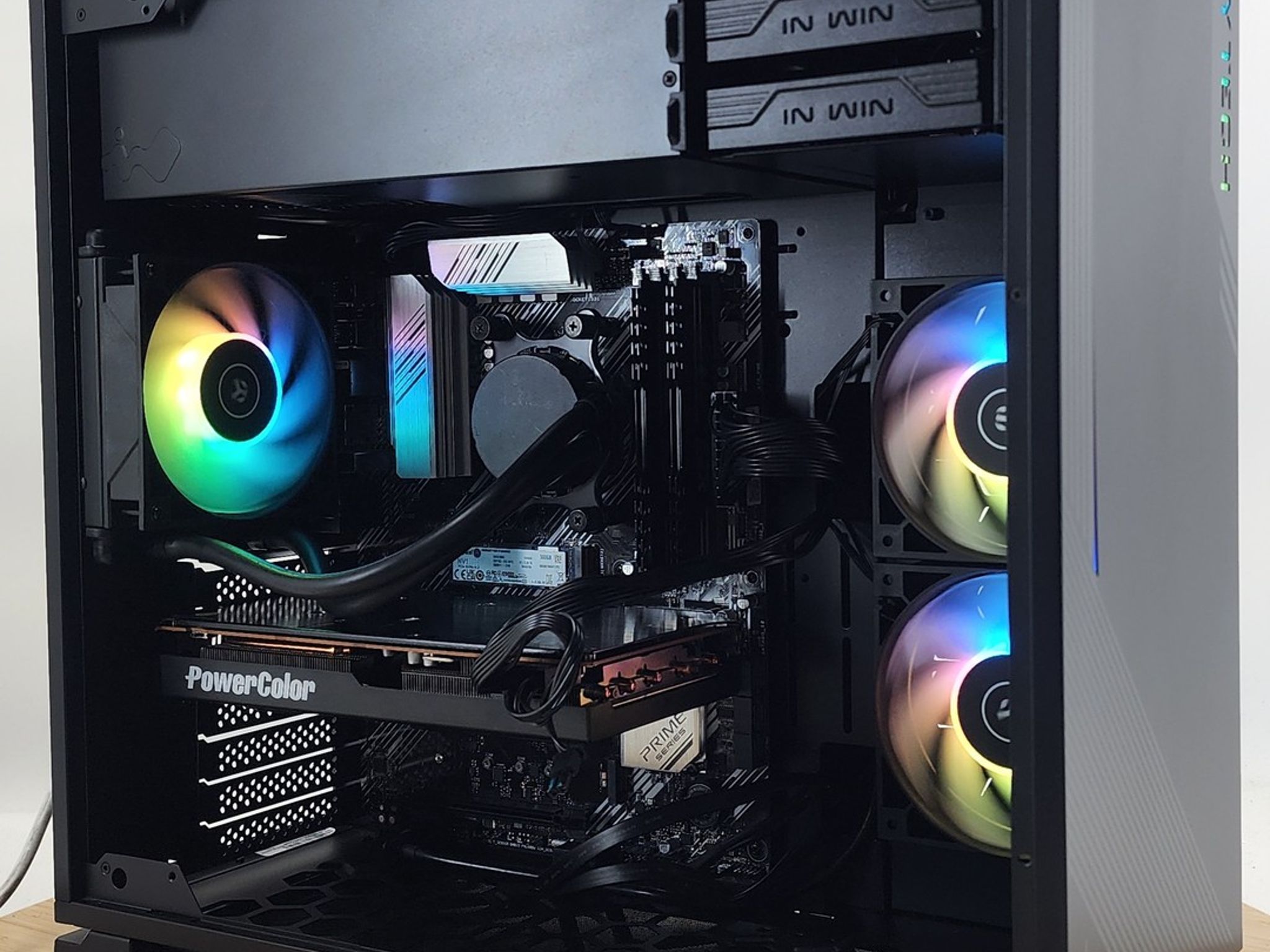 Gaming PC Ryzen 7 3700X 16GB RAM 500GB SSD RX 5700 8GB Windows 11 Computer