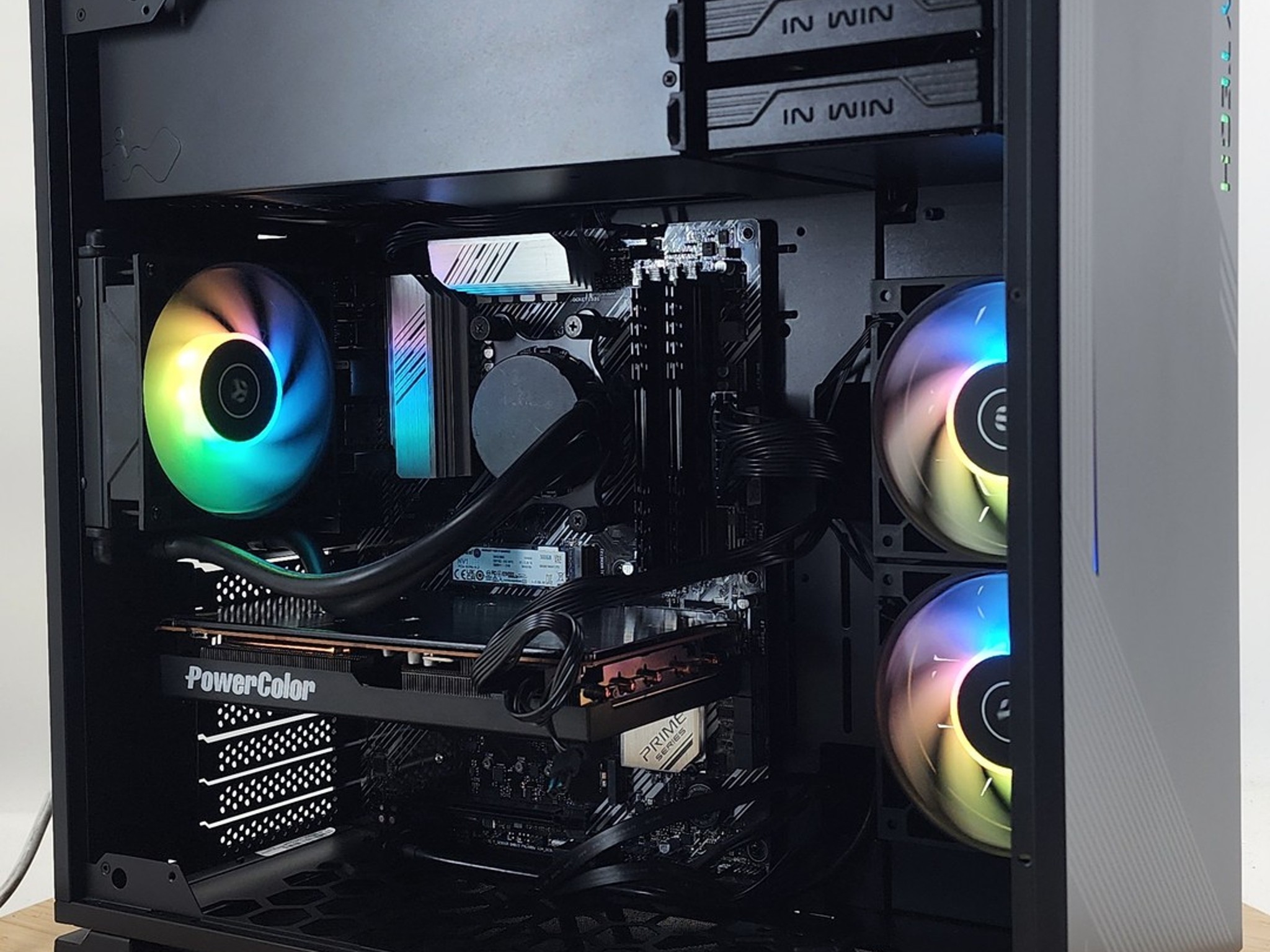 Gaming PC Ryzen 7 3700X 16GB RAM 500GB SSD RX 5700 8GB Windows 11 Computer