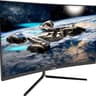 VIOTEK 27" 2560x1440p 144Hz Curved Gaming Monitor QHD Widescreen FreeSync G-Sync