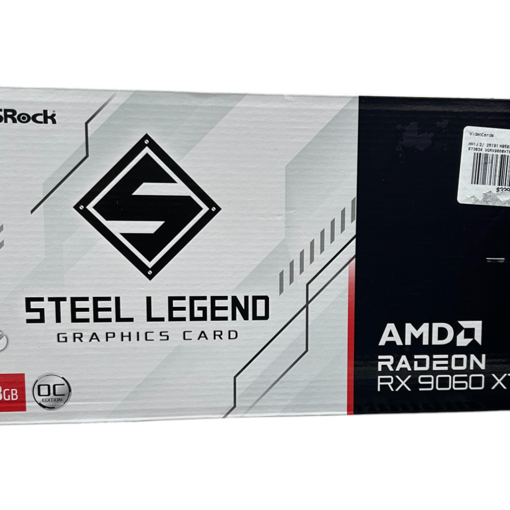 Asrock RX 9060XT Steel Legend OC 8GB