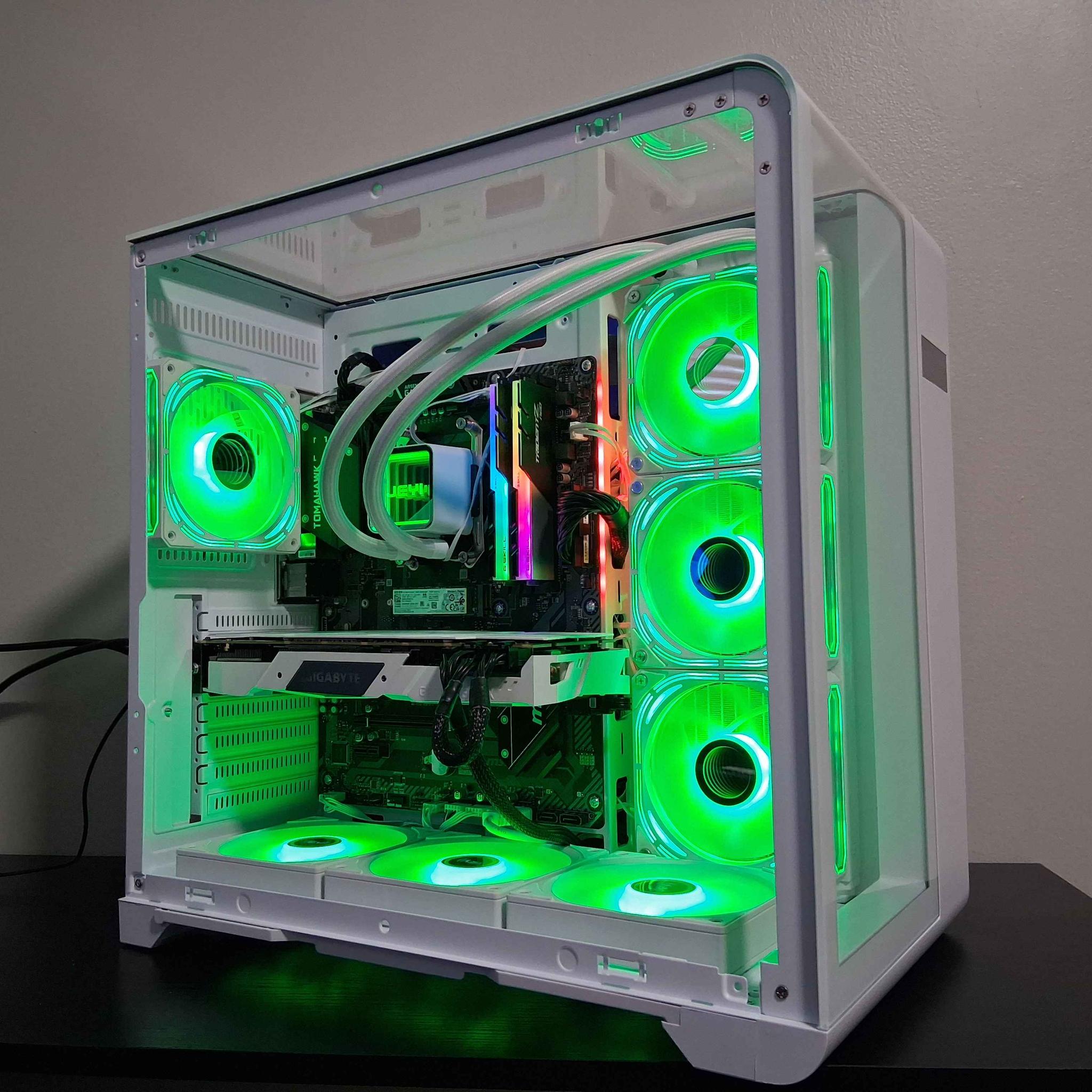 ⚪🟣Gaming PC🟣⚪ Ryzen 5 3600XT / 16GB DDR4 / 2.5TB Storage / GIGABYTE RTX 2070 / WINDOWS 11 / WIFI