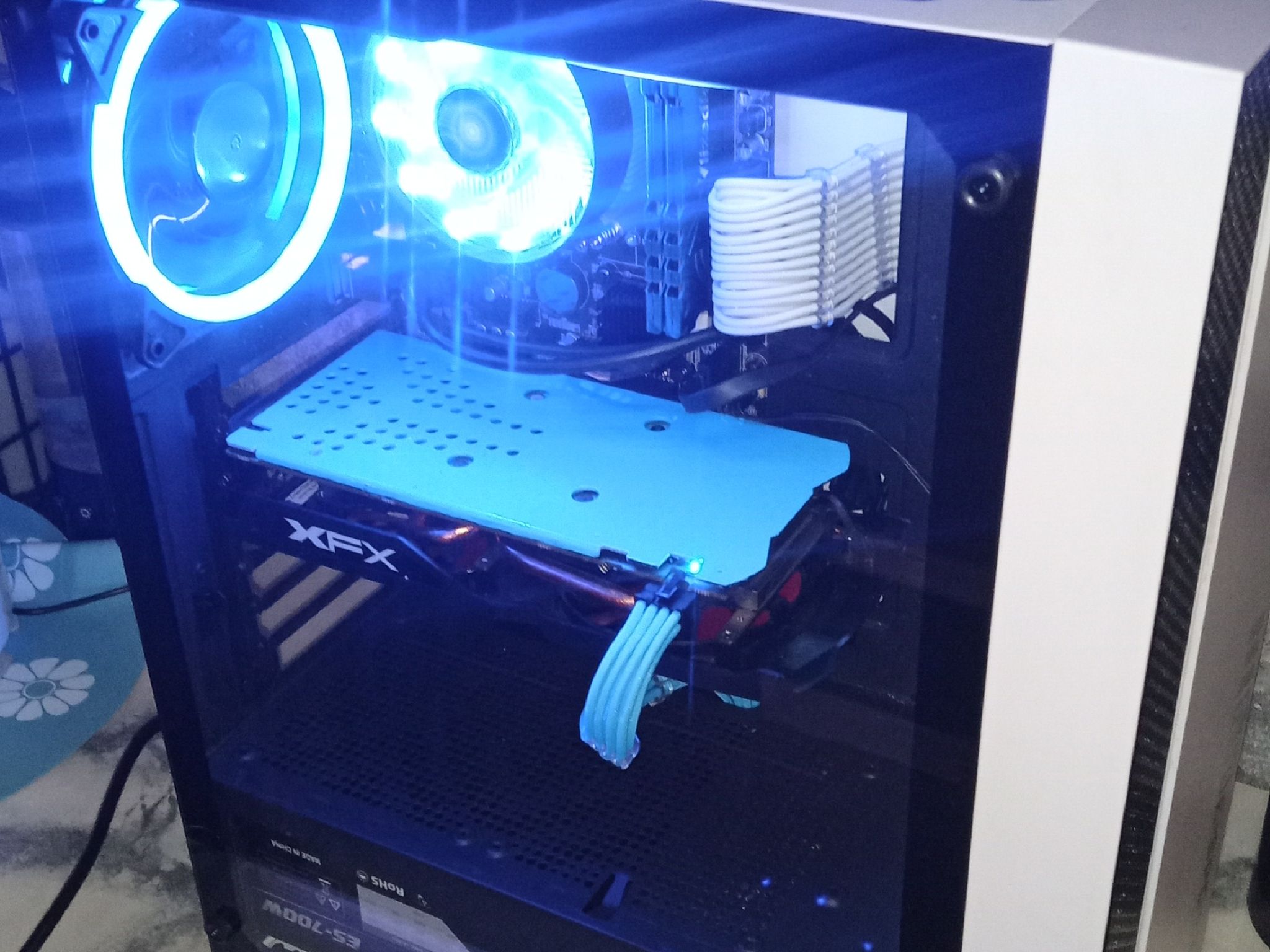 DeskTop Computer-i7 3770-16gb Ram-Rx 570 4g-512 SSD HD-700W PSU-6 120MM CASE FANS-WIN 11 PRO