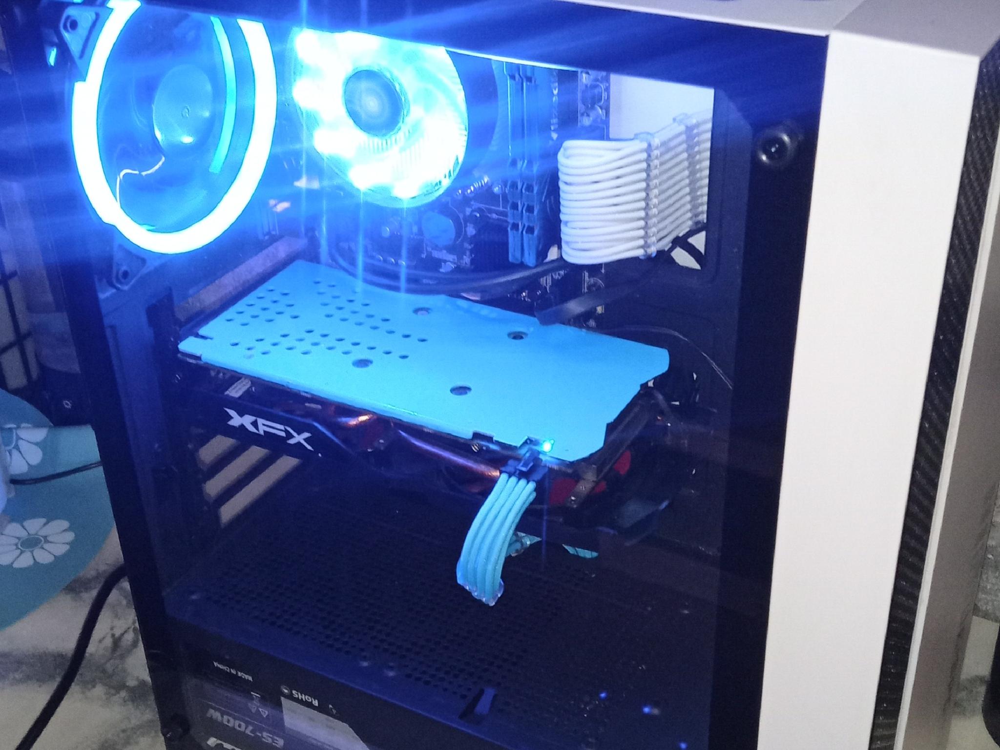 DeskTop Computer-i7 3770-16gb Ram-Rx 570 4g-512 SSD HD-700W PSU-6 120MM CASE FANS-WIN 11 PRO