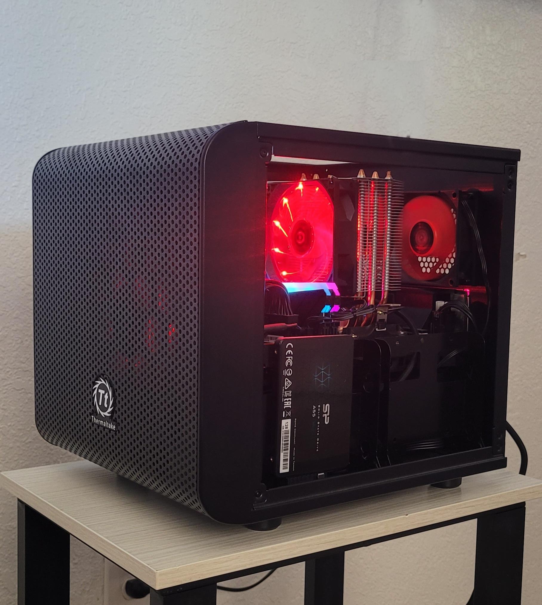 Mini-ITX build [black night]