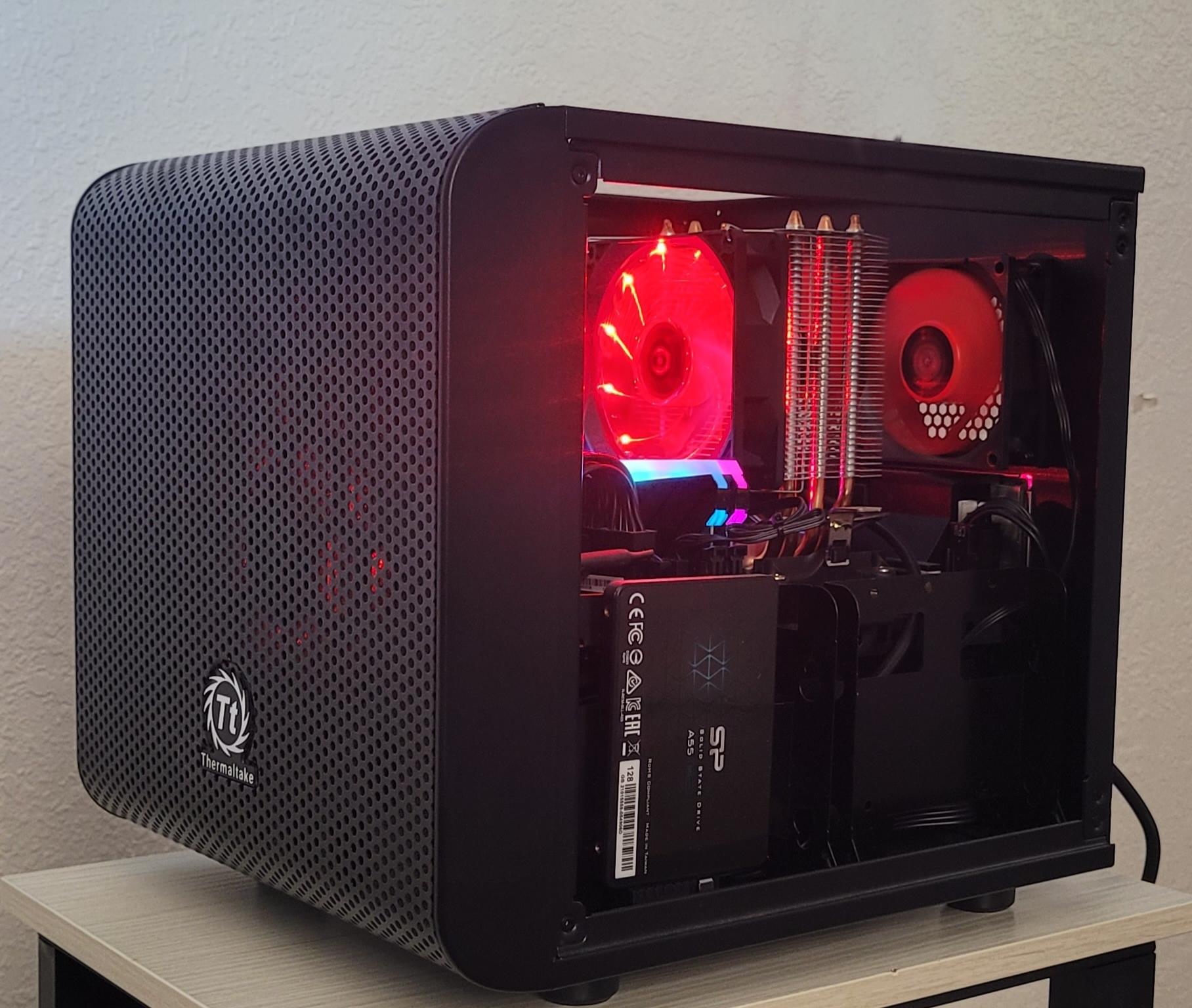 Mini-ITX build [black night]