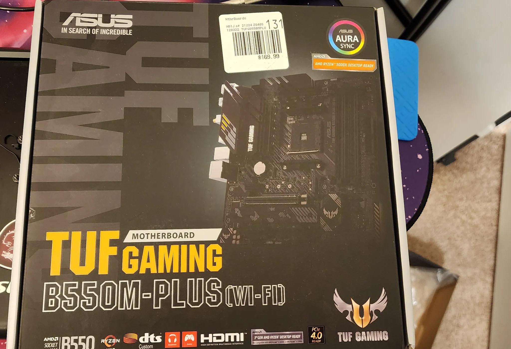 For Sale Used Asus Tuff B550M-Plus Wi-Fi Like New