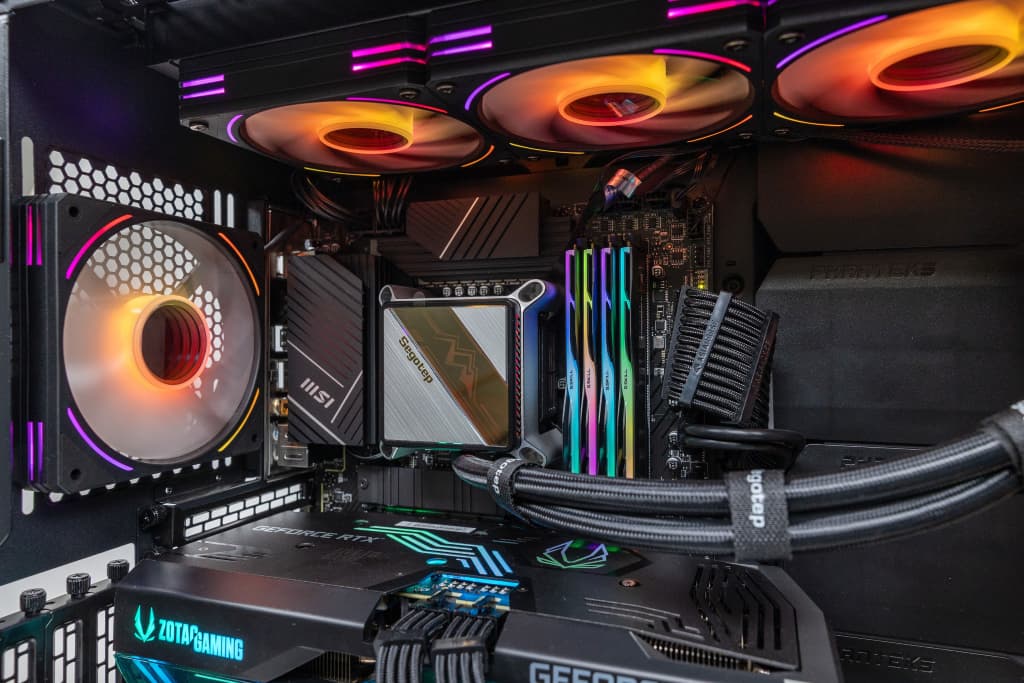 CLEARANCE- Nextgen Gaming PC Guardian 2 i9-13900K 5.8GHz, RTX 4070 TI, 1TB NVME SSD, 32GB RGB DDR5