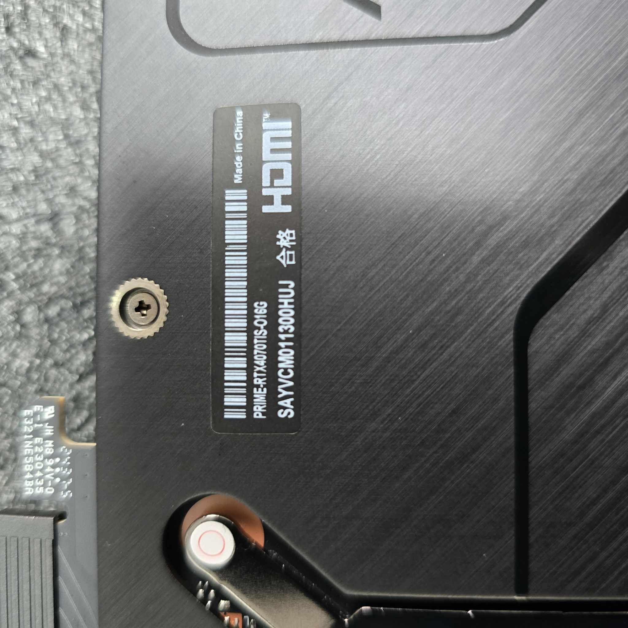 ASUS PRIME RTX 4070 Ti SUPER