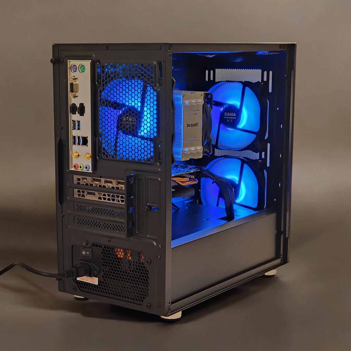 👊 RTX 2070, RYZEN 5 4500, 16GB DDR4, 512GB NVME M.2 + 500GB HDD, WIFI, High Performance Gaming PC!