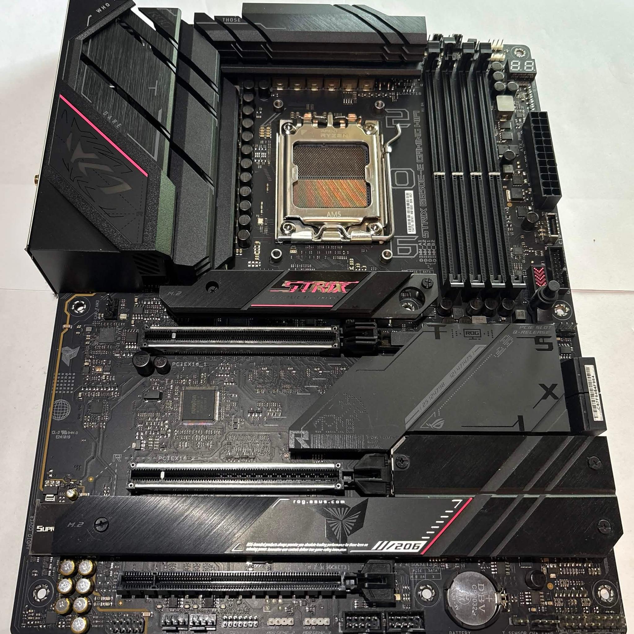 ASUS ROG Strix B650E-E Gaming WiFi AM5 Motherboard Tested Working (NM)