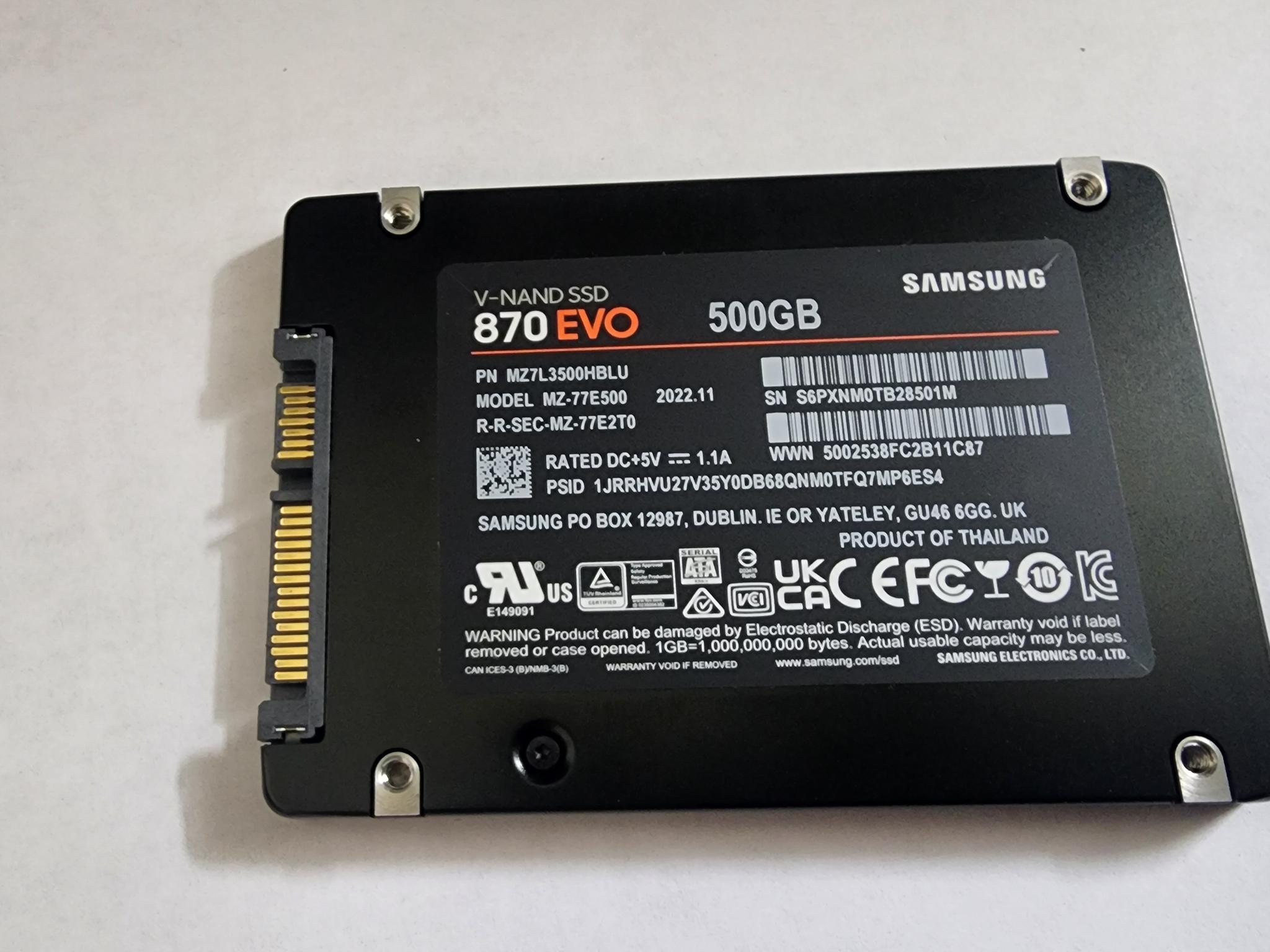 Samsung 870 EVO 512GB