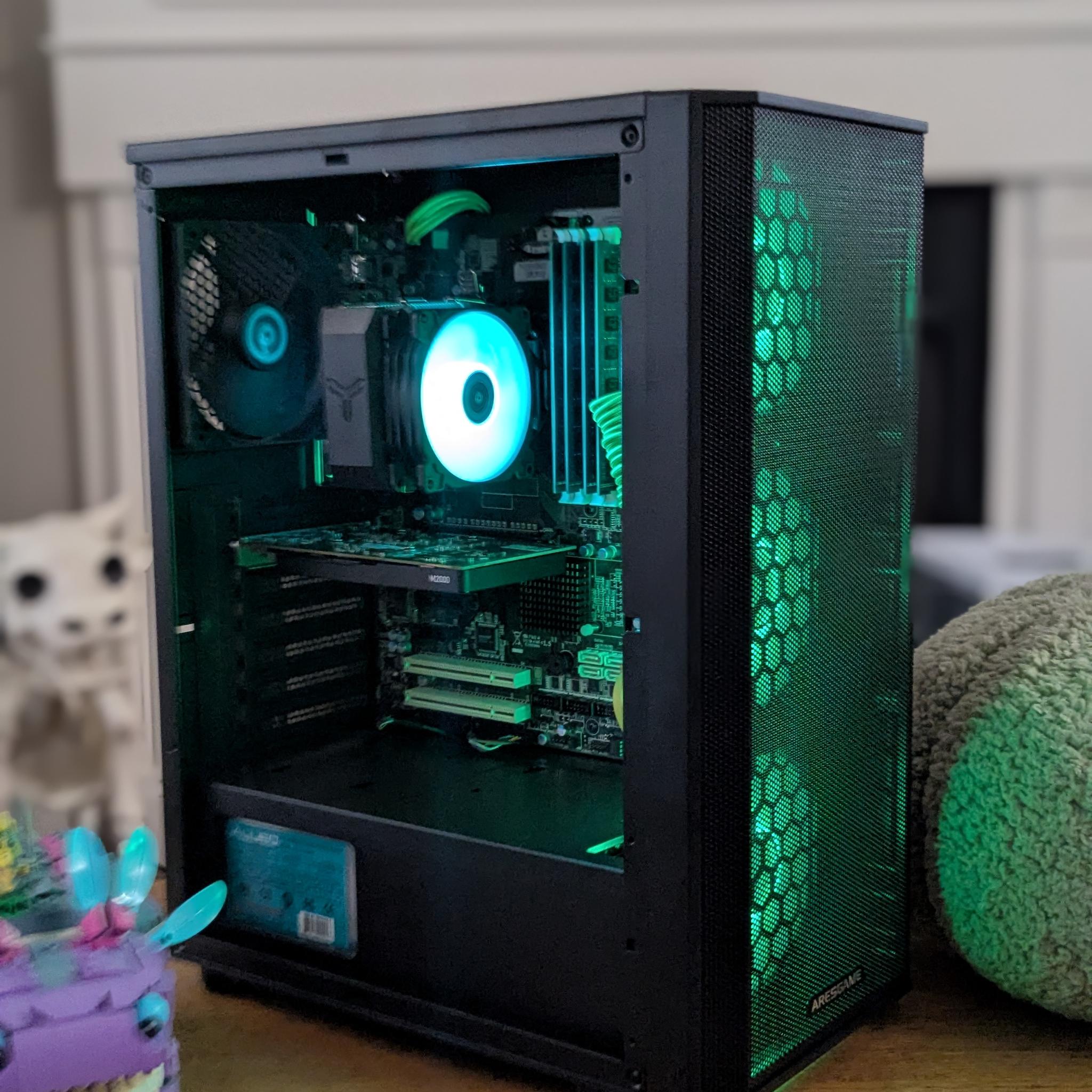 70 FPS Fortnite | 180 Day Warranty | i5-4570S, 16GB RAM, 500GB SSD, Nvidia 4GB GPU, Win or Linux