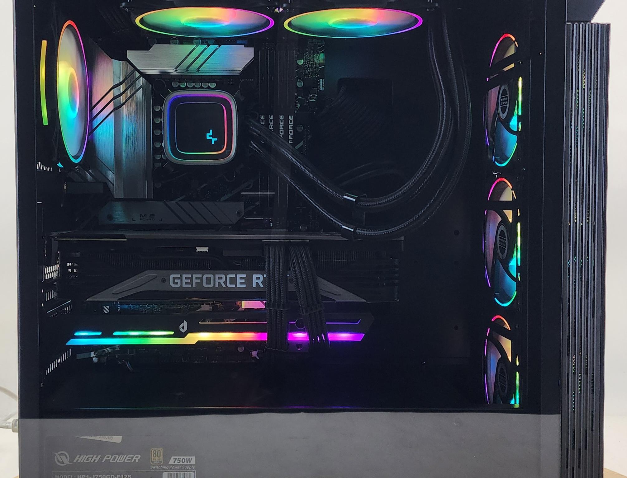 Gaming PC i7-12700KF 32GB RAM 1TB SSD RTX 3080 10GB Windows 11 PC