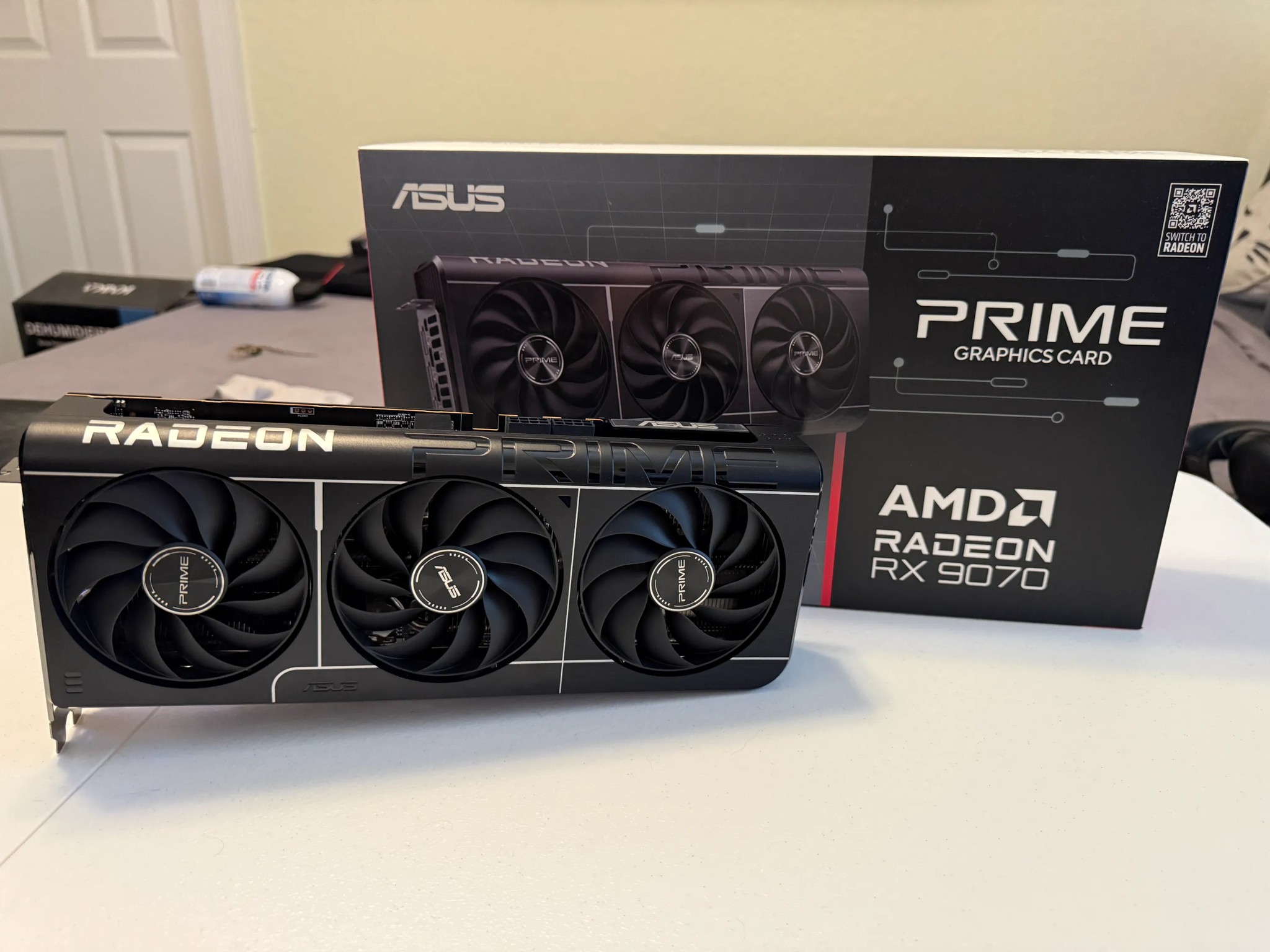 ASUS Prime Radeon RX 9070 OC Edition 16GB GDDR6 PRIME-RX9070-O16G Graphics Card