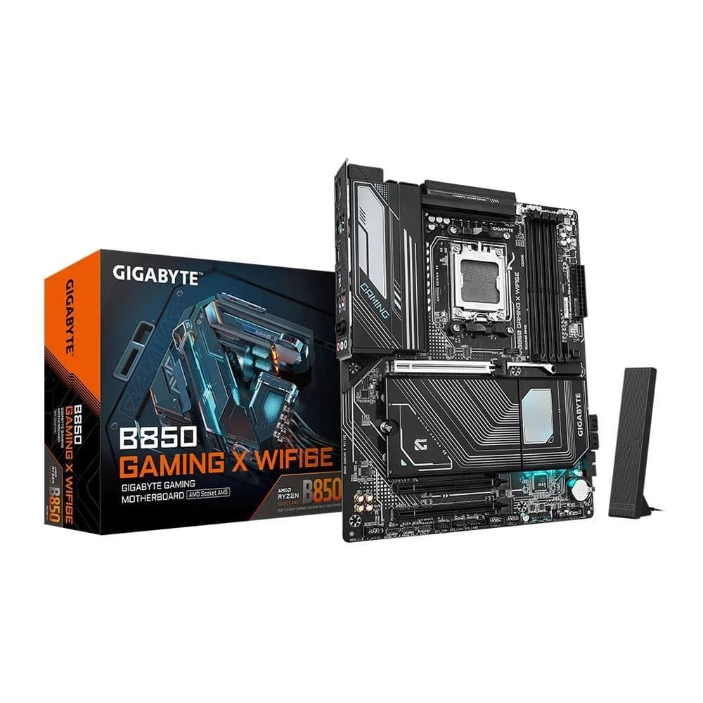NIB - GIGABYTE B850M GAMING X WIFI6E AMD AM5 LGA 1718 Motherboard, mATX, DDR5, 2x M.2