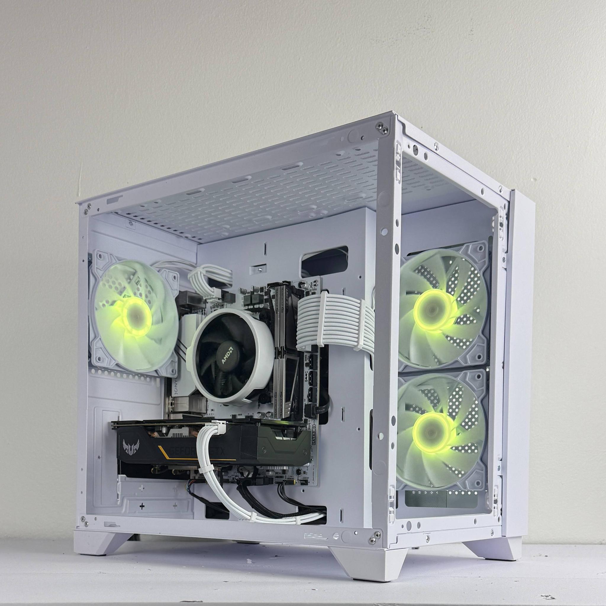 ❄️Icebound❄️ | 1080p Gaming PC | Ryzen 5 2600 | Asus GTX 1660 Super | 16GB DDR4 3200MHz
