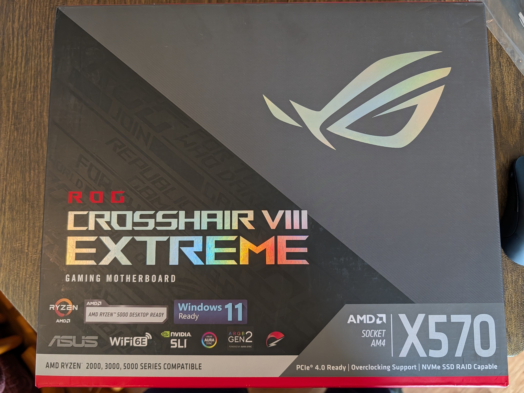Ryzen 5950x | ASUS X570 Crosshair Extreme | G.Skill 32GB DDR4 4000 MHz CL16 | AMD 7900 XTX