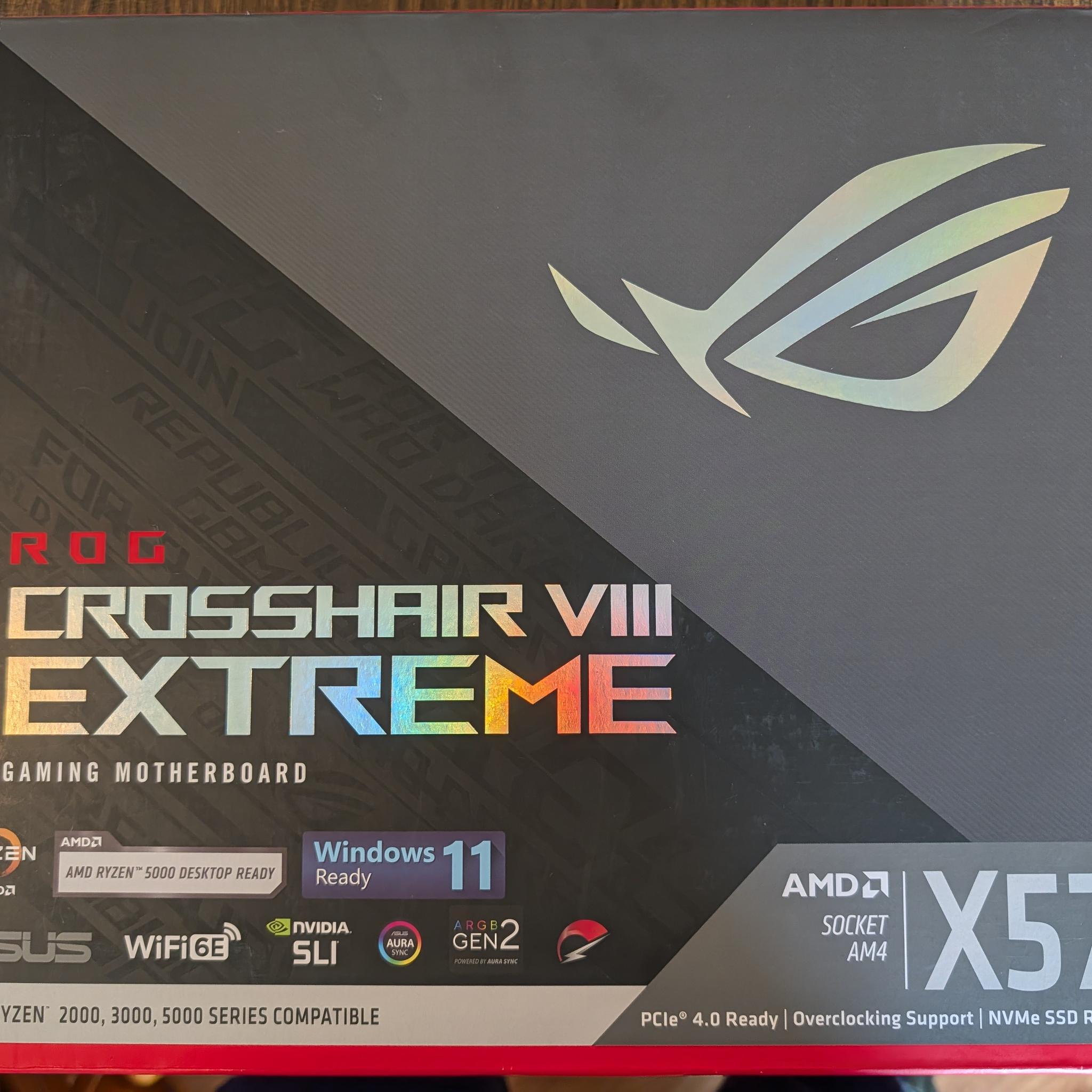 Ryzen 5950x | ASUS X570 Crosshair Extreme | G.Skill 32GB DDR4 4000 MHz CL16 | AMD 7900 XTX