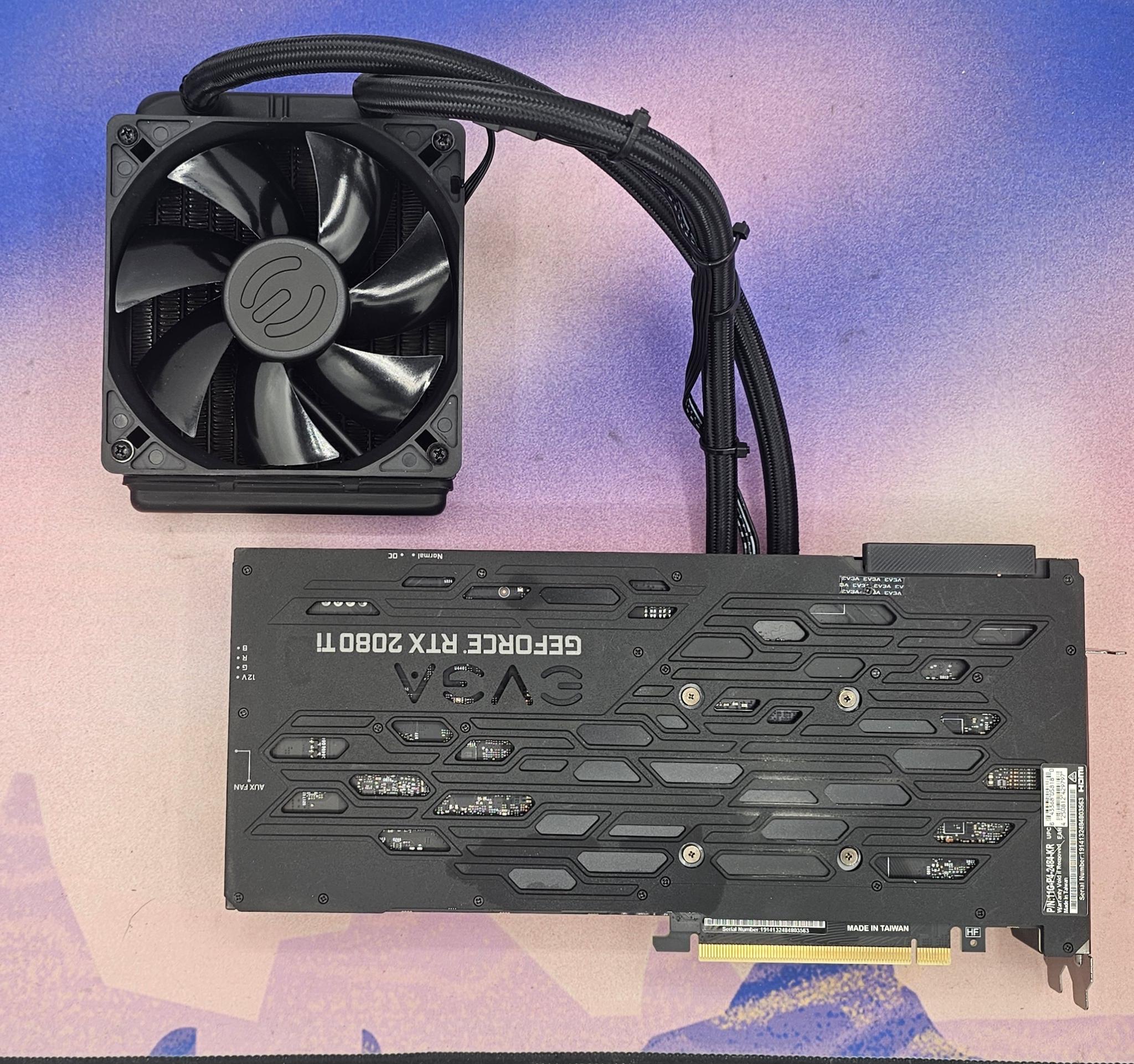 EVGA RTX 2080Ti FTW3 Ultra Hybrid Cooler
