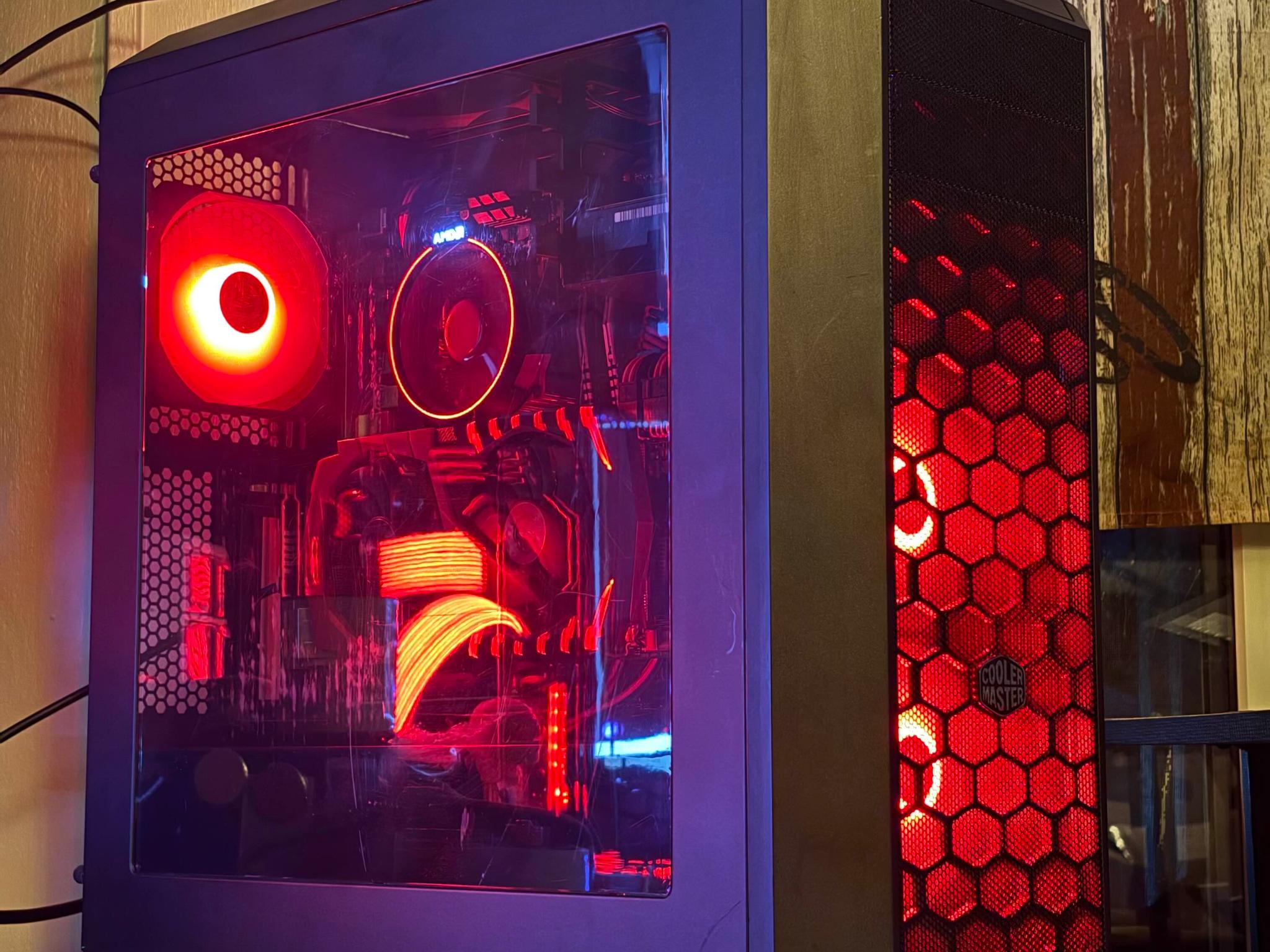 Black Cat Ember – Ryzen 5 | GTX 1070 8GB | 16GB RAM | RGB Gaming PC