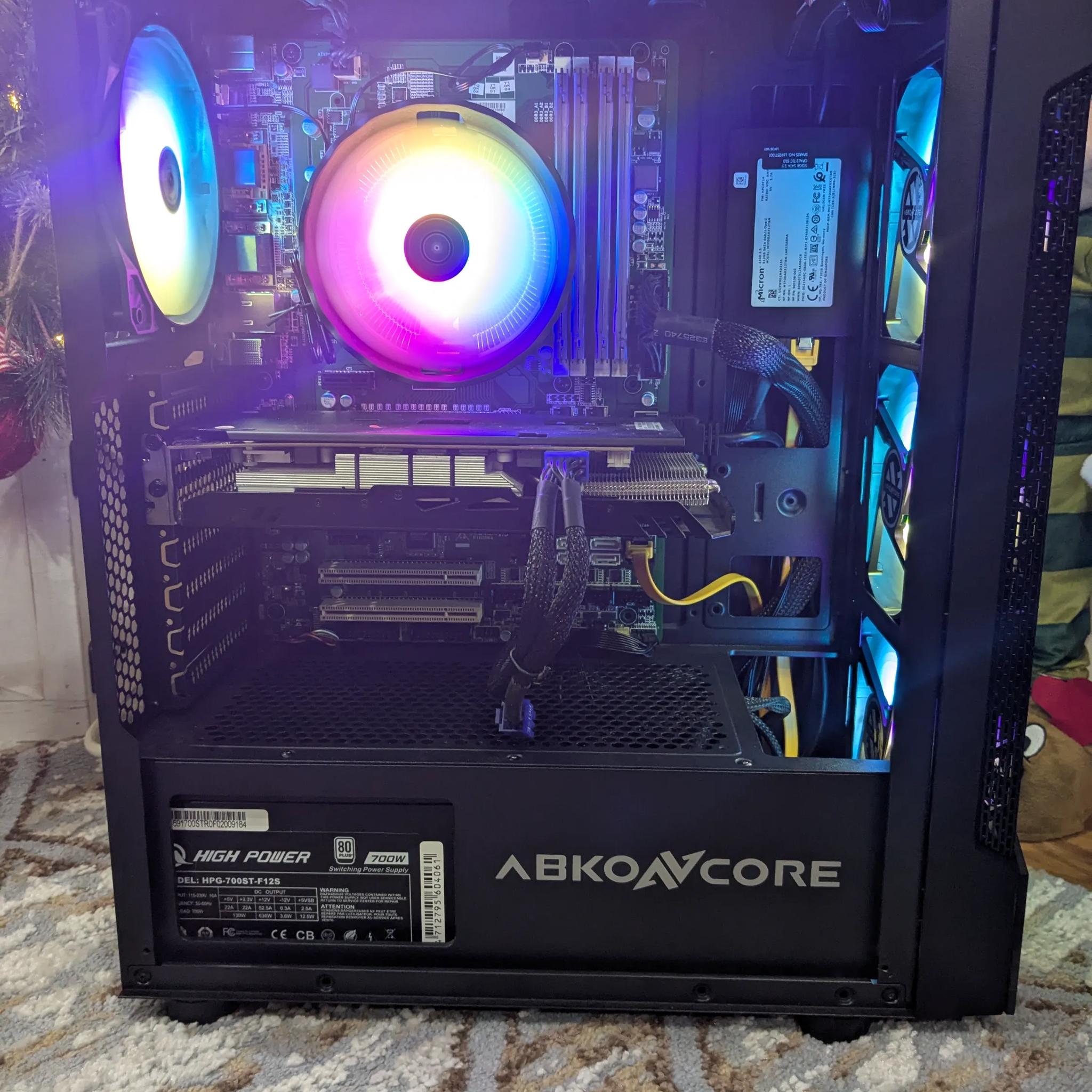 120 FPS Fortnite | 180 Day Warranty | i5 4th Gen, 16GB RAM, 512GB SSD, RX 570 8GB, RGB, Win10, Wifi