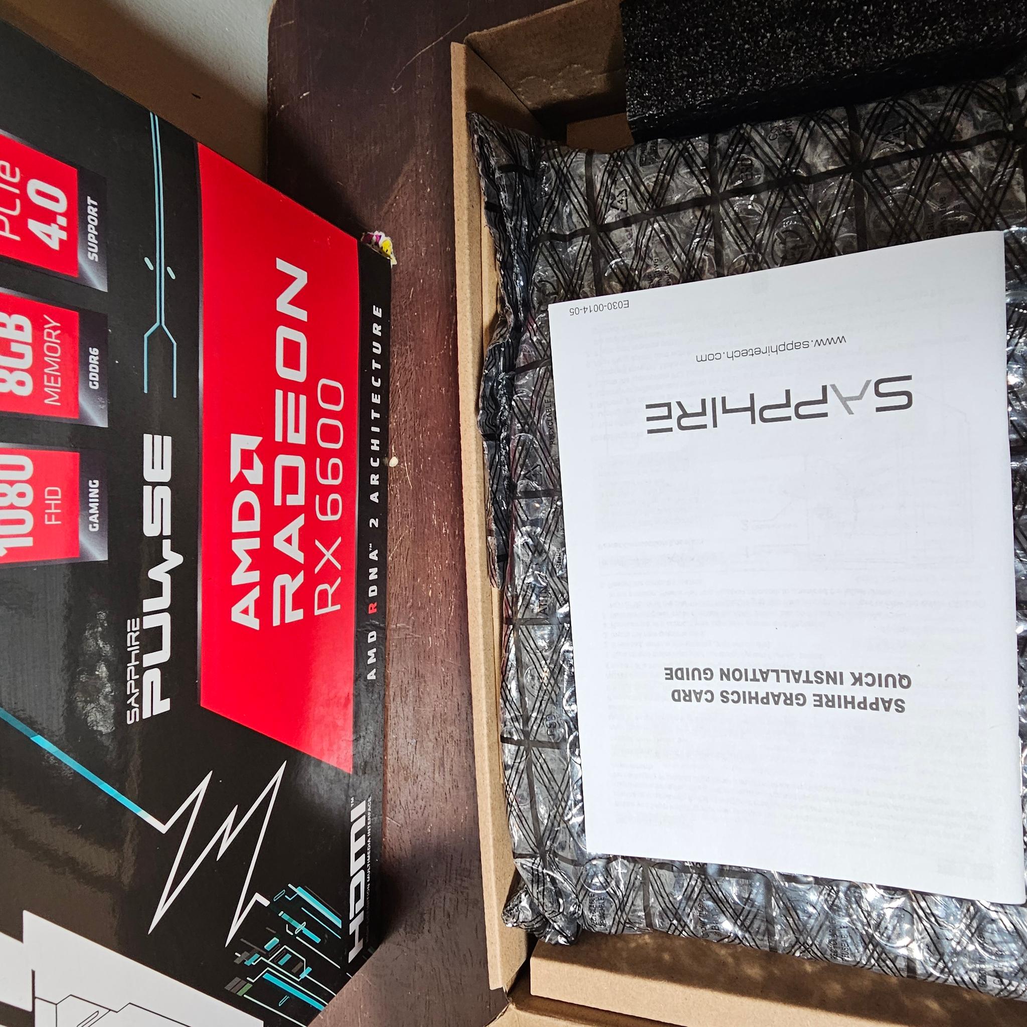 SAPPHIRE PULSE LITE EDITION Radeon RX 6600