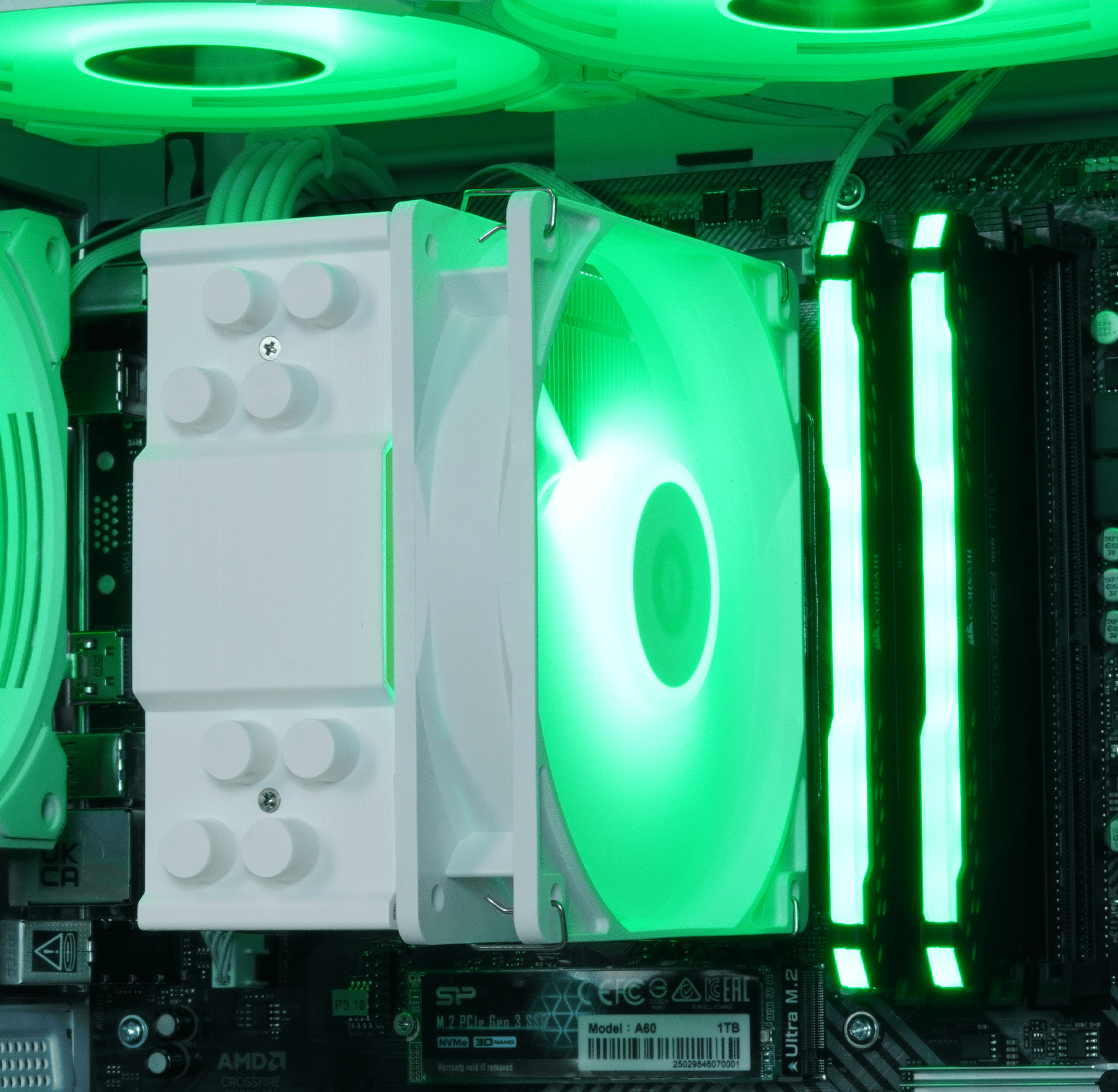 🟢Mint🟢RTX 2080, Ryzen 5 5500, 16GB DDR4 RAM, 1TB SSD, Windows 11 Pro w/ Wifi | 1080p Gaming PC |