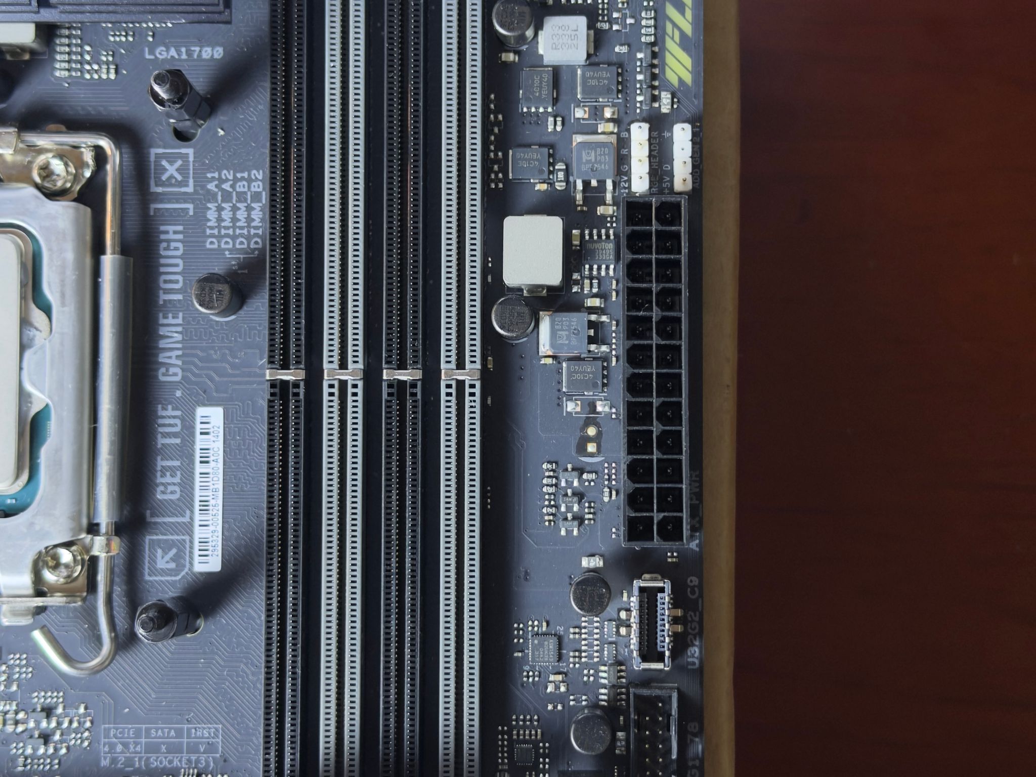 14900k + Asus Tuf Gaming Z790 Plus WiFi