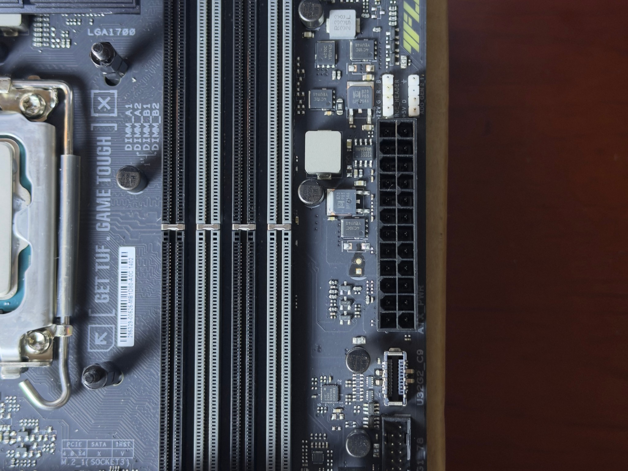 14900k + Asus Tuf Gaming Z790 Plus WiFi