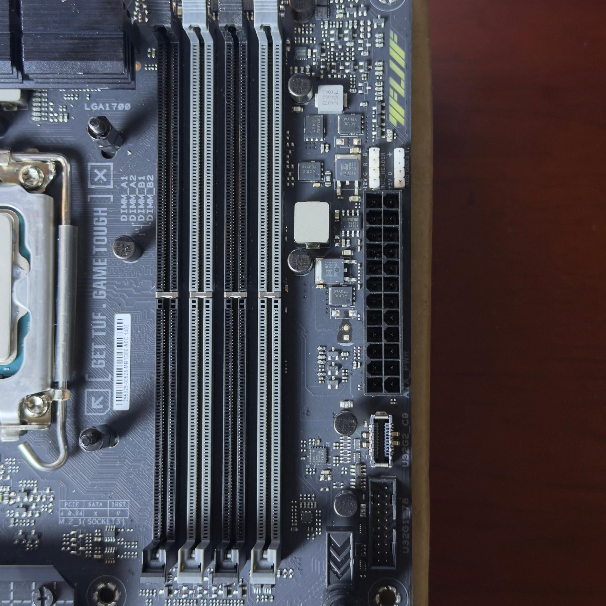 14900k + Asus Tuf Gaming Z790 Plus WiFi